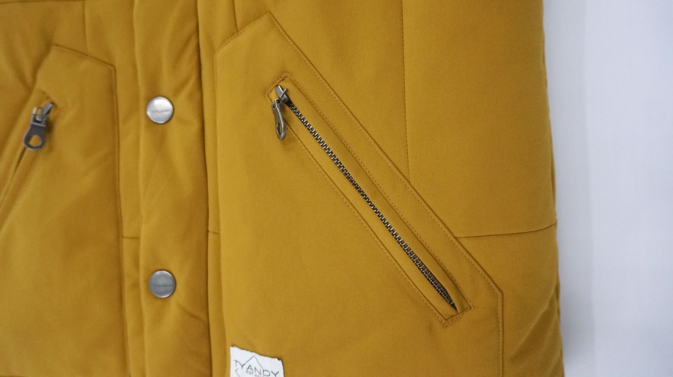 Japanese Brand Japanese TYANDY Mustard Padded Puffer Vest Size US XS / EU 42 / 0 - 3 Thumbnail