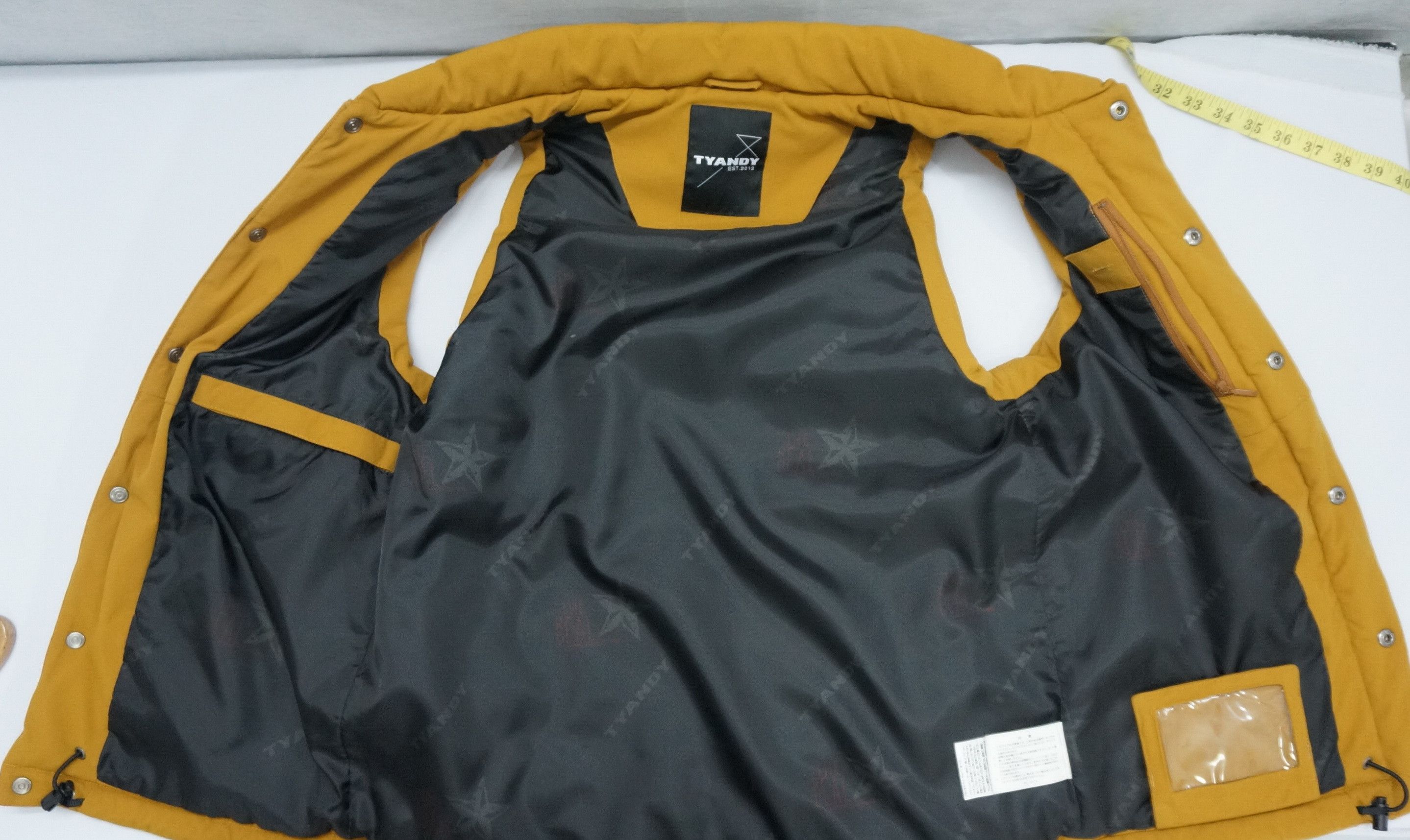Japanese Brand Japanese TYANDY Mustard Padded Puffer Vest Size US XS / EU 42 / 0 - 5 Thumbnail