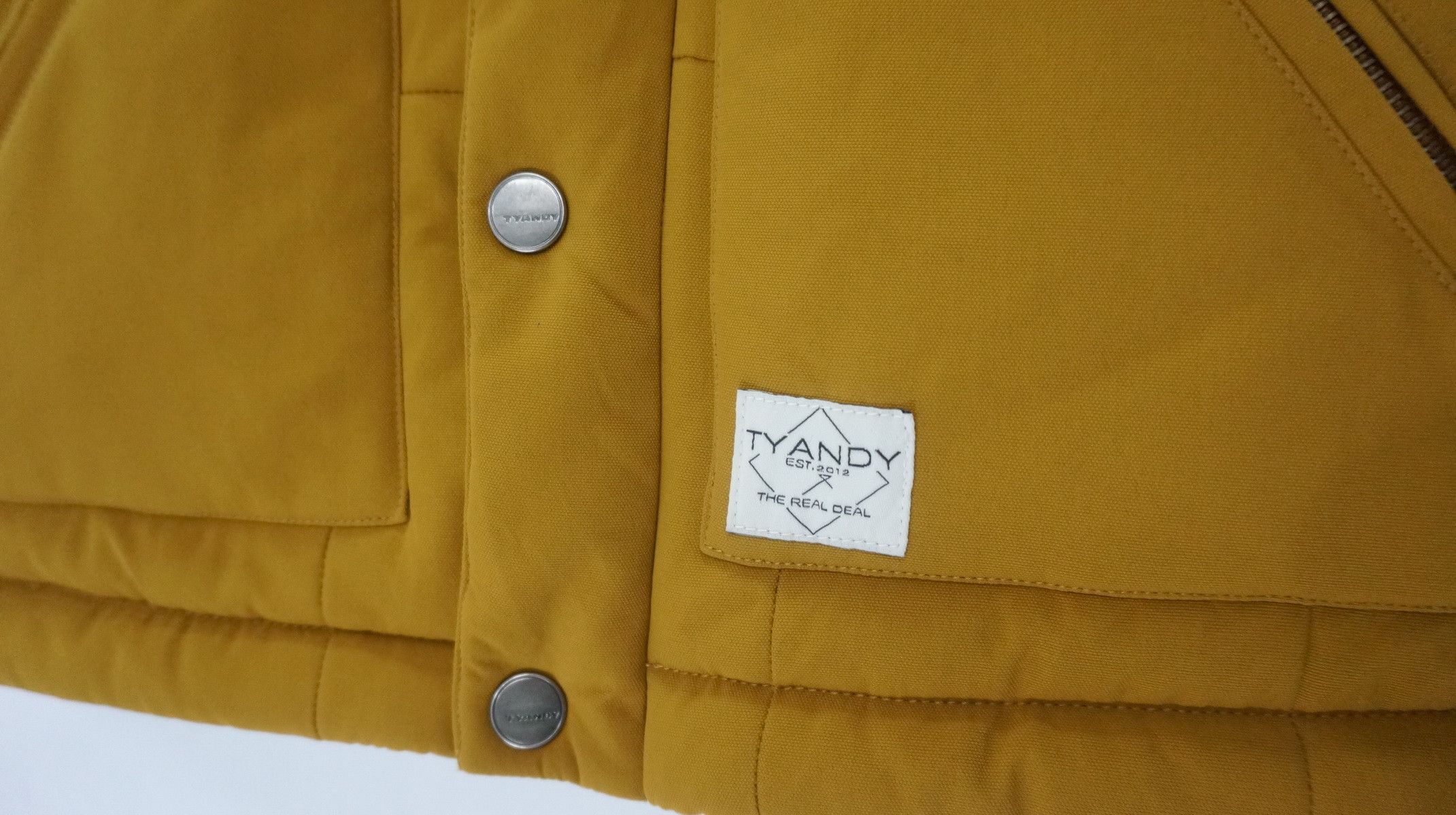 Japanese Brand Japanese TYANDY Mustard Padded Puffer Vest Size US XS / EU 42 / 0 - 2 Thumbnail