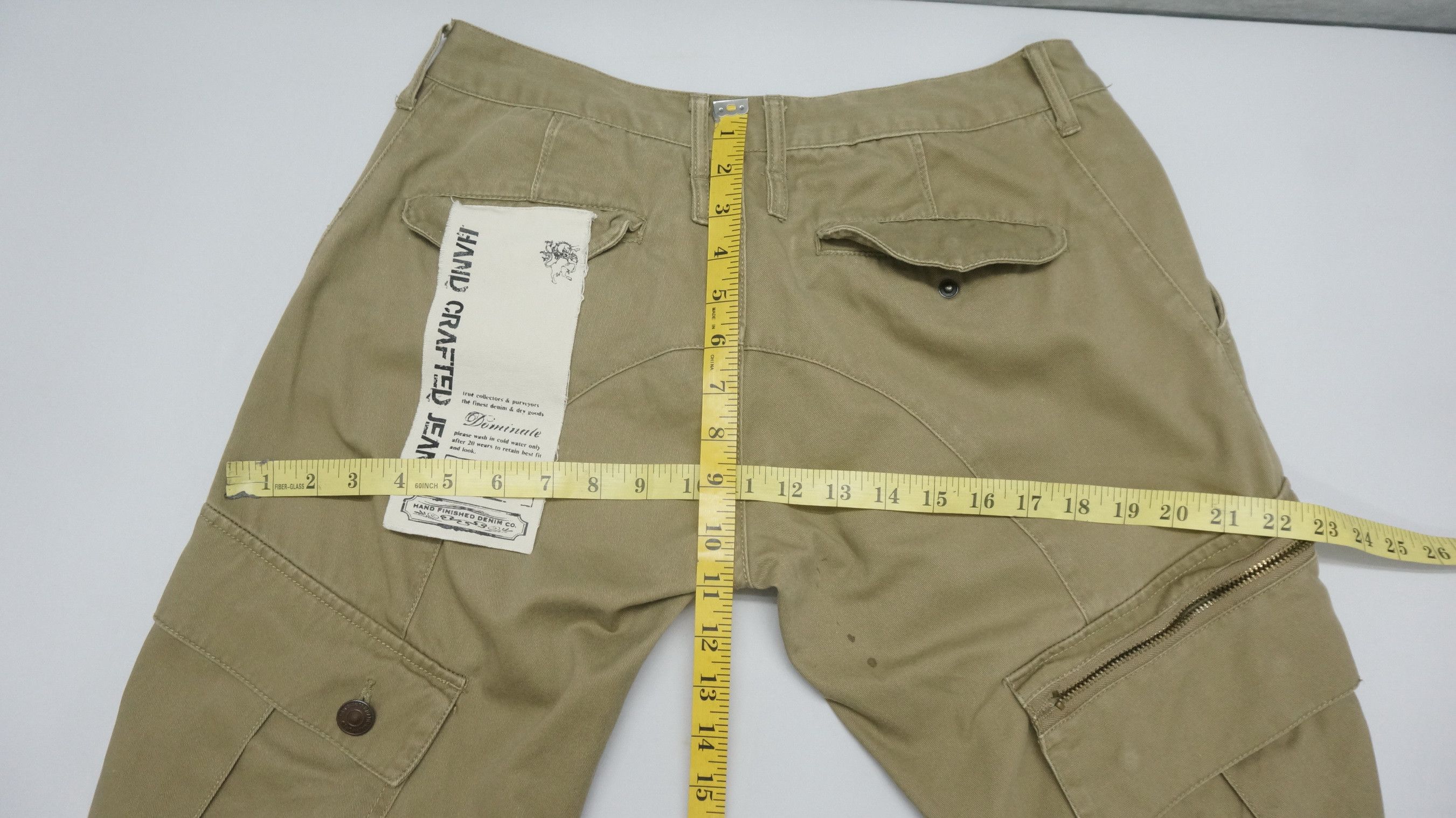 Japanese Brand Japanese Brand DOMINATE Handcrafted Worn Cargo Size US 30 / EU 46 - 19 Thumbnail