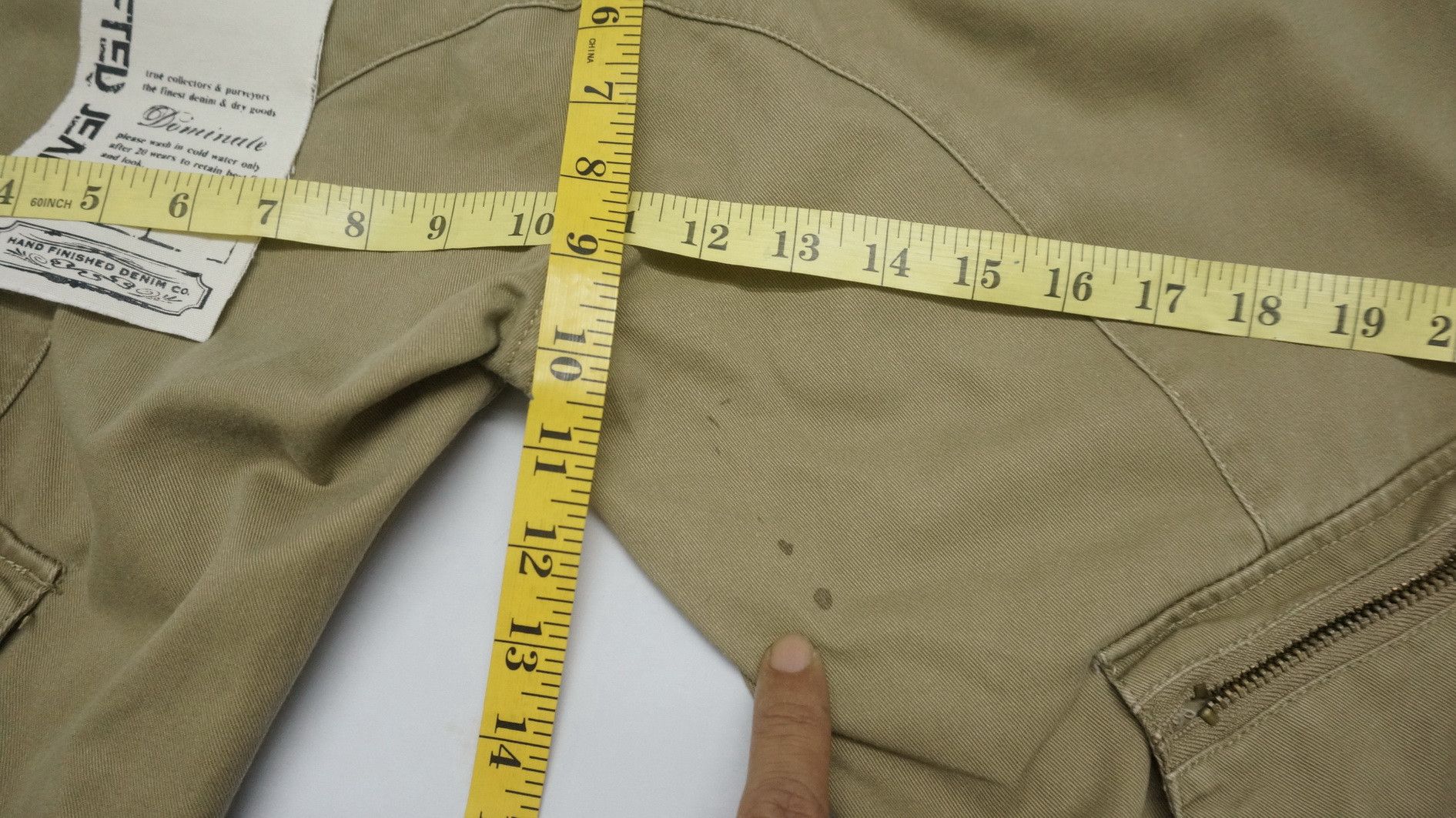 Japanese Brand Japanese Brand DOMINATE Handcrafted Worn Cargo Size US 30 / EU 46 - 20 Thumbnail