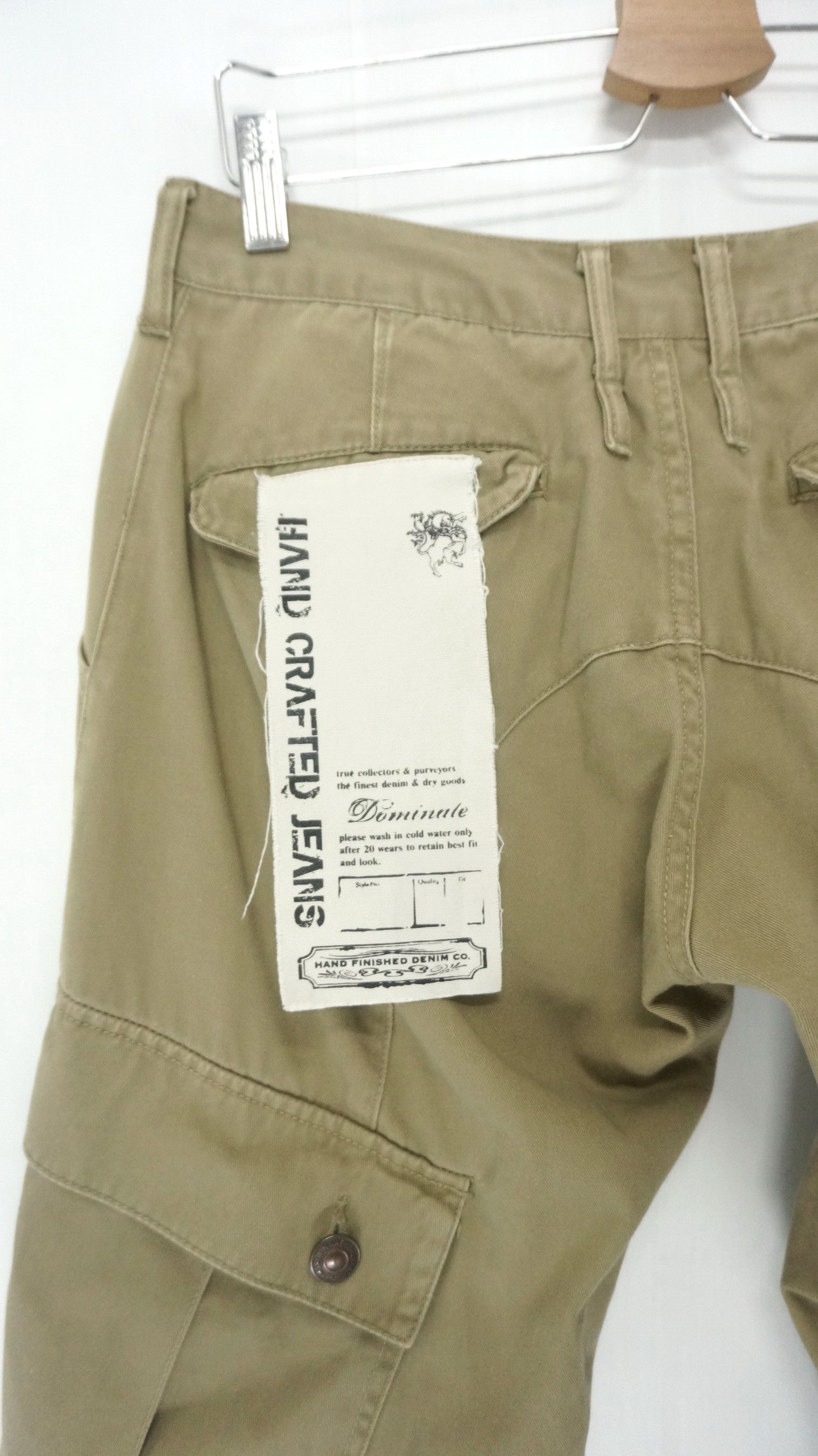 Japanese Brand Japanese Brand DOMINATE Handcrafted Worn Cargo Size US 30 / EU 46 - 4 Thumbnail