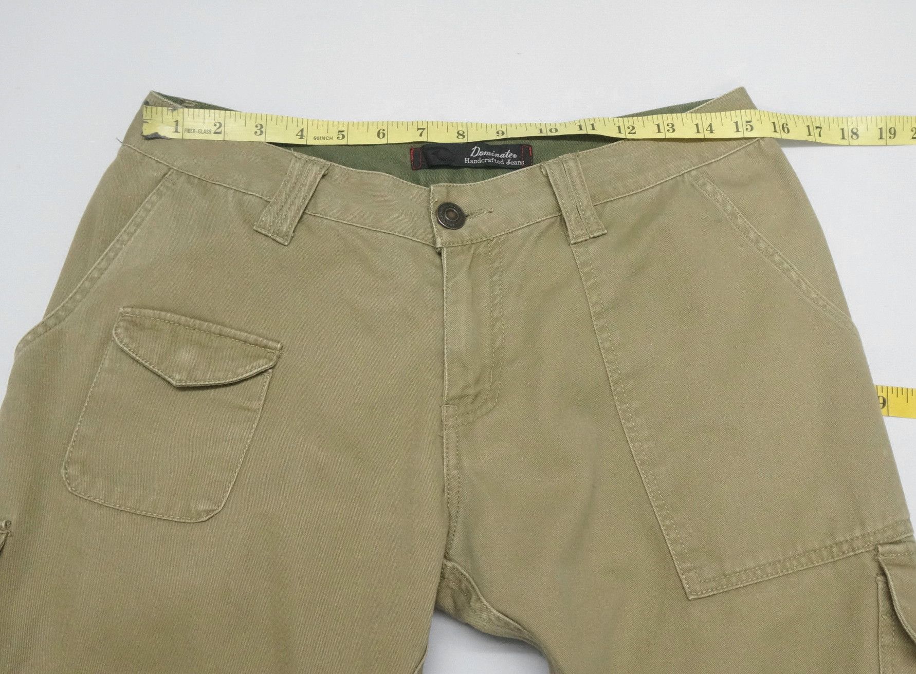 Japanese Brand Japanese Brand DOMINATE Handcrafted Worn Cargo Size US 30 / EU 46 - 15 Thumbnail