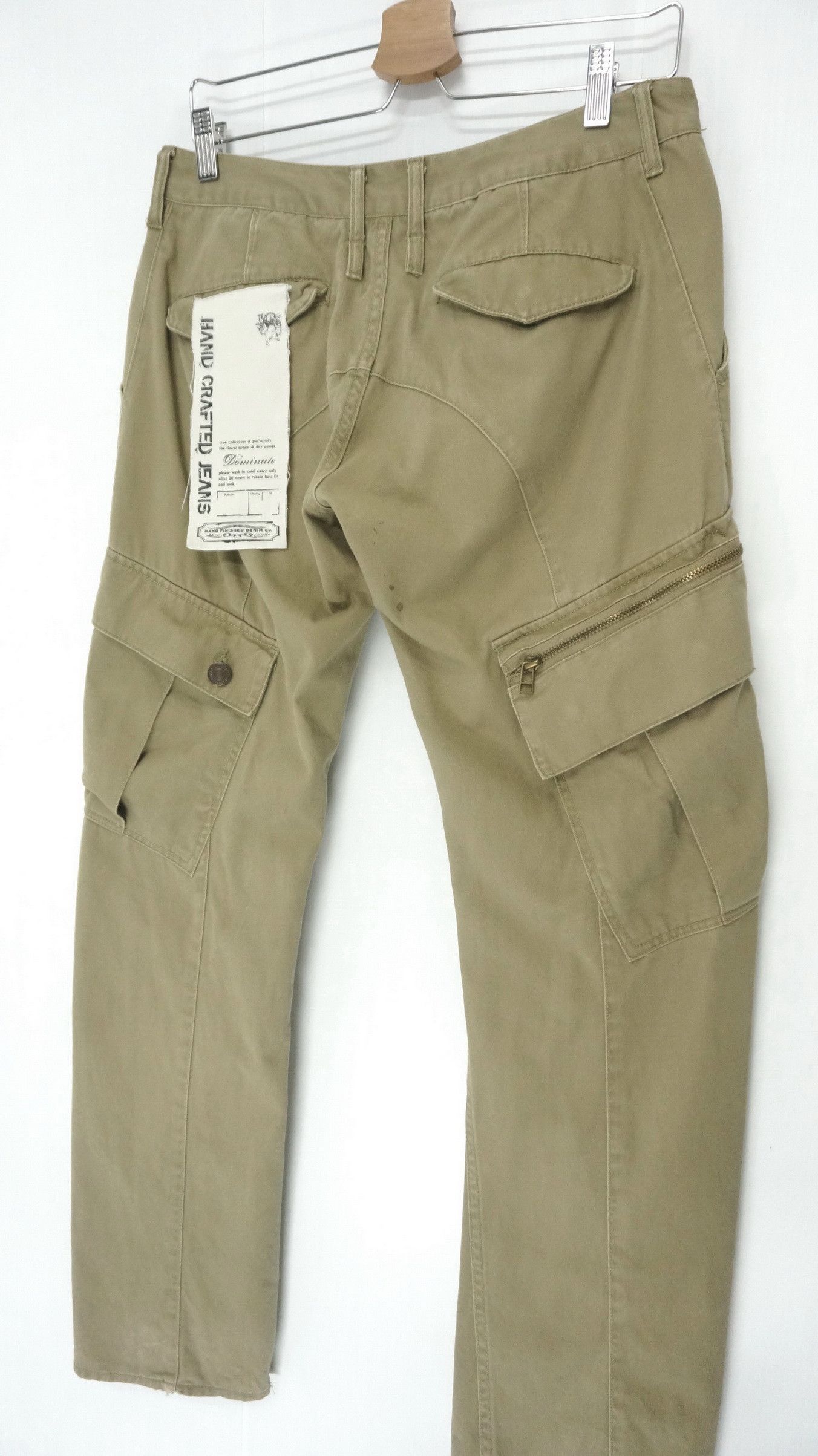 Japanese Brand Japanese Brand DOMINATE Handcrafted Worn Cargo Size US 30 / EU 46 - 3 Thumbnail