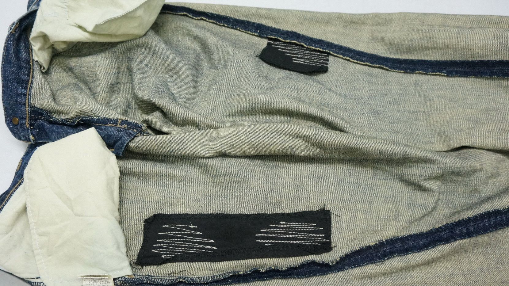 Issey Miyake 🔥TETE HOMME Twisted Seam Flared Lowrise Jeans Size US 33 - 22 Thumbnail