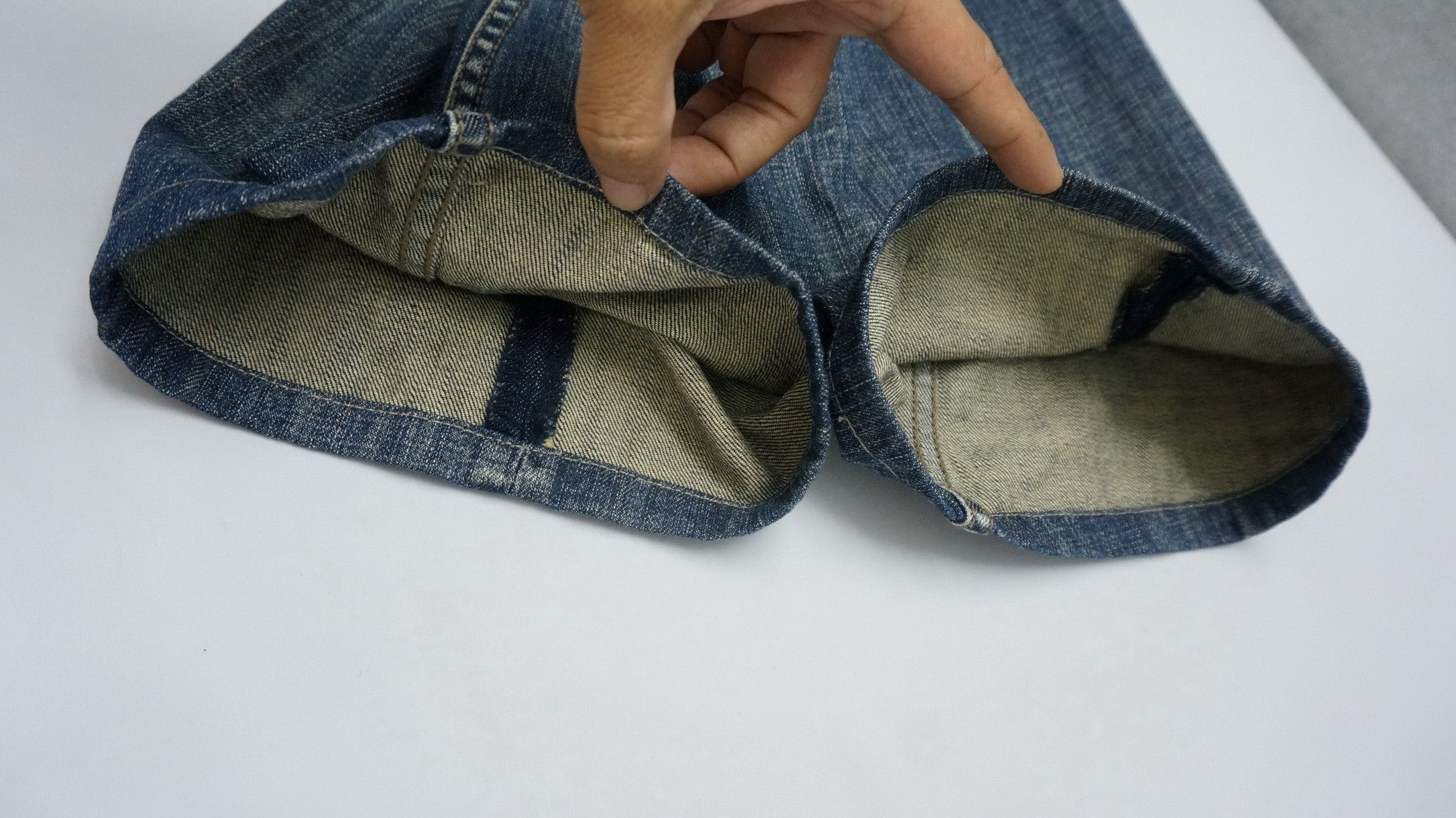 Issey Miyake 🔥TETE HOMME Twisted Seam Flared Lowrise Jeans Size US 33 - 23 Thumbnail
