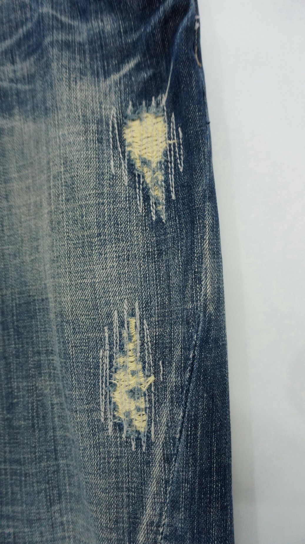 Issey Miyake 🔥TETE HOMME Twisted Seam Flared Lowrise Jeans Size US 33 - 11 Thumbnail
