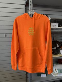 Anti Social Social Club Orange Hoodie | Grailed