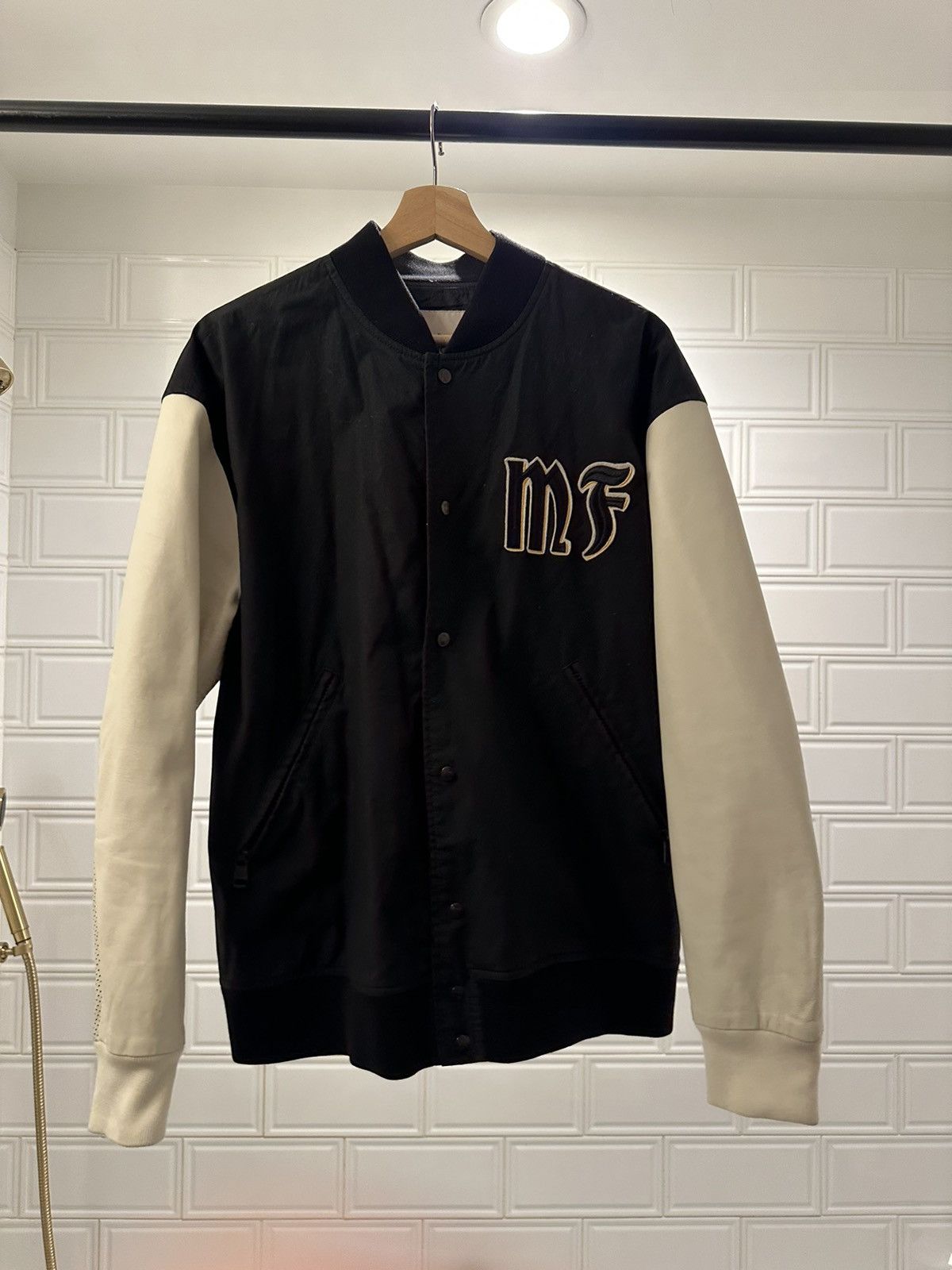 image of Fragment Design x Hiroshi Fujiwara Moncler Genius Bomber 2019 in Black, Men's (Size Small)