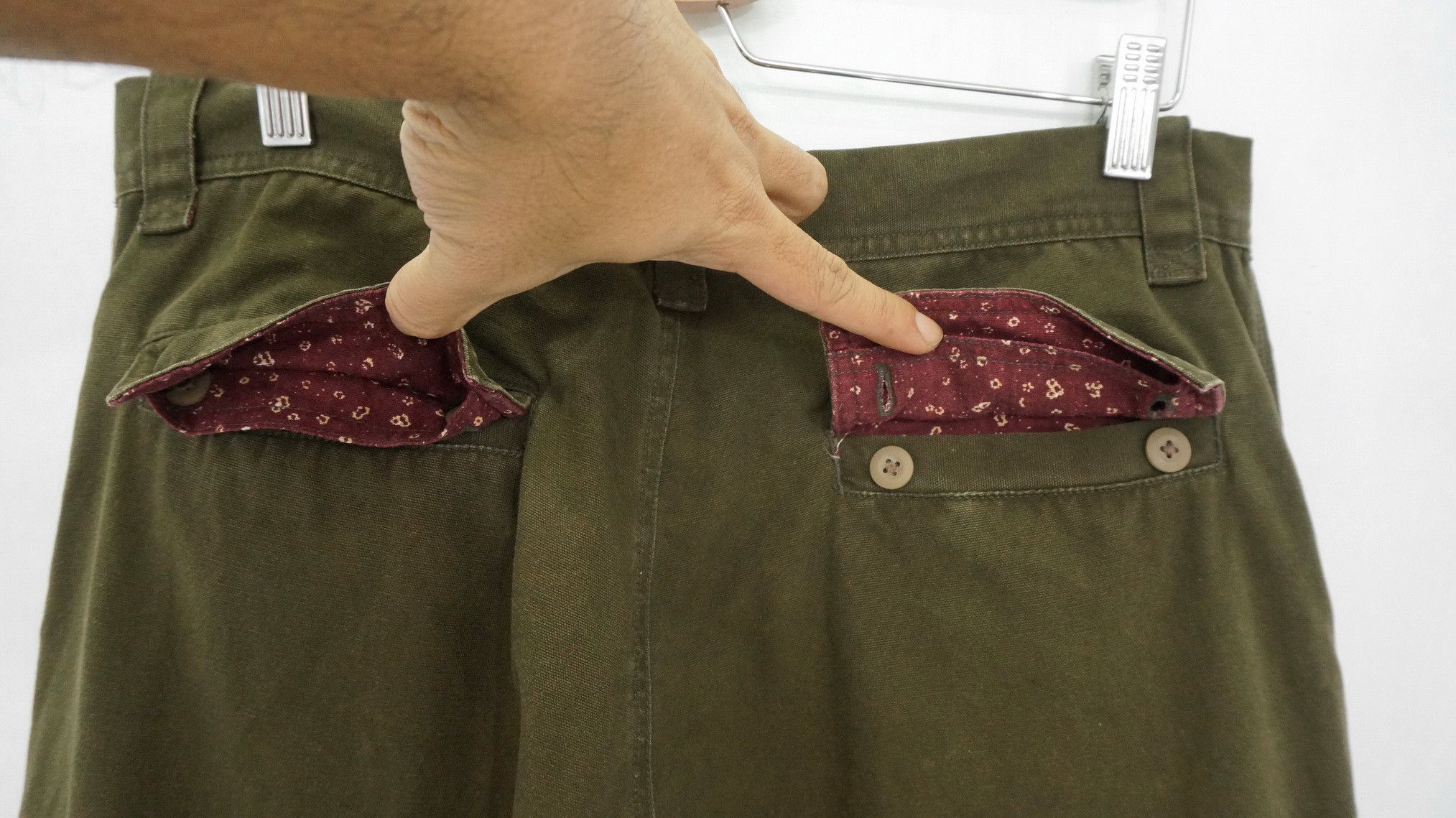 Japanese Brand 🔥🔥Vintage SUNNY CLOUD Sunfaded Heavy Cargo Pants Size US 32 / EU 48 - 12 Thumbnail