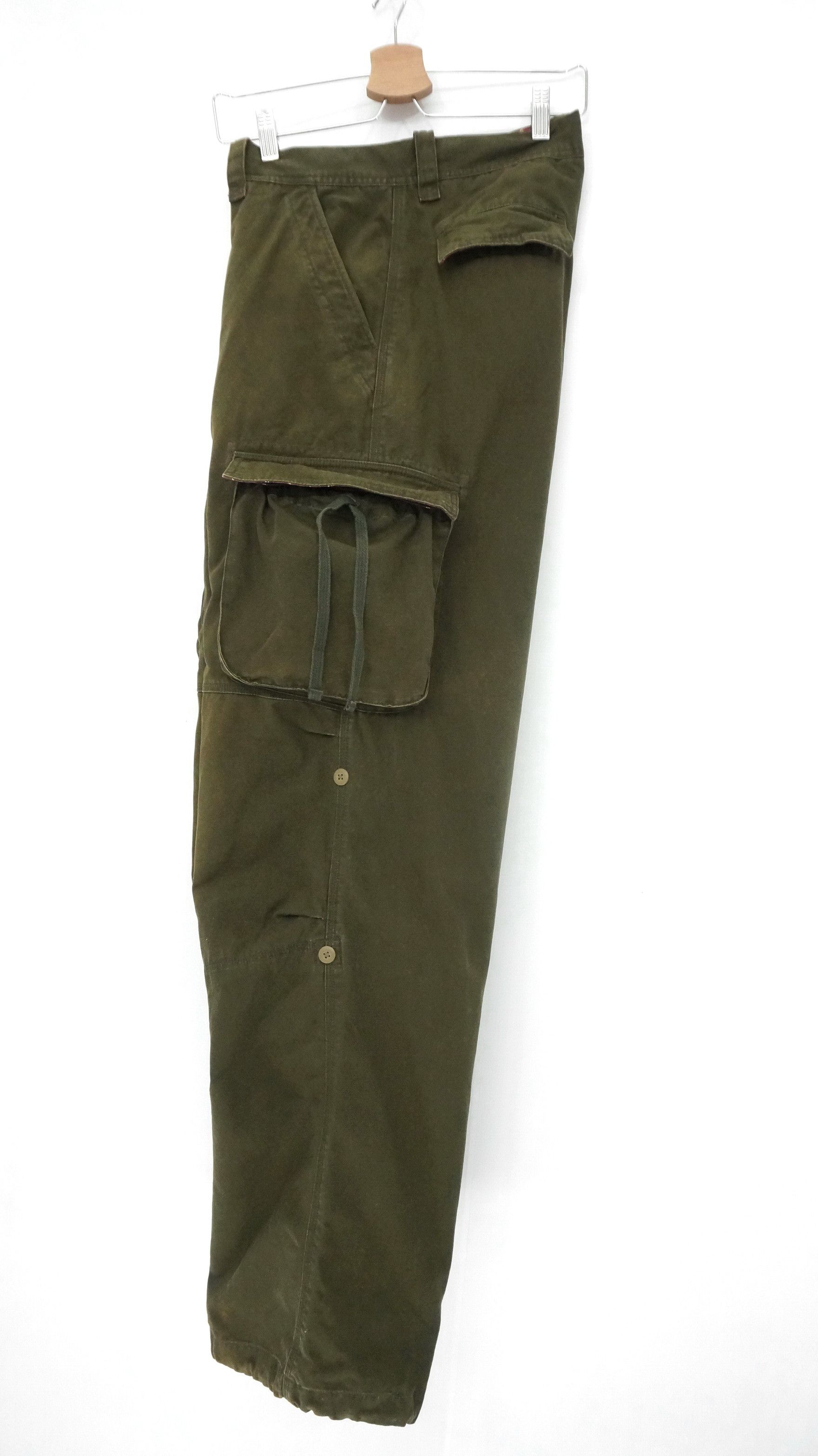 Japanese Brand 🔥🔥Vintage SUNNY CLOUD Sunfaded Heavy Cargo Pants Size US 32 / EU 48 - 3 Thumbnail