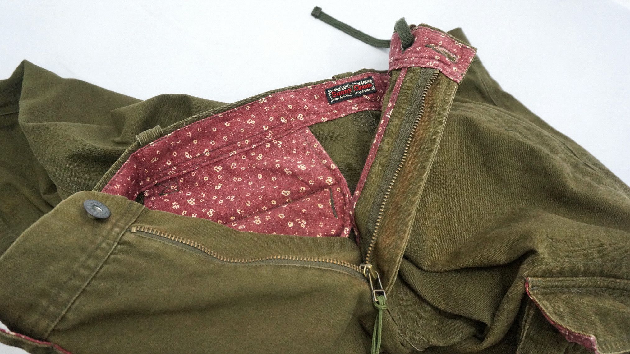 Japanese Brand 🔥🔥Vintage SUNNY CLOUD Sunfaded Heavy Cargo Pants Size US 32 / EU 48 - 21 Thumbnail