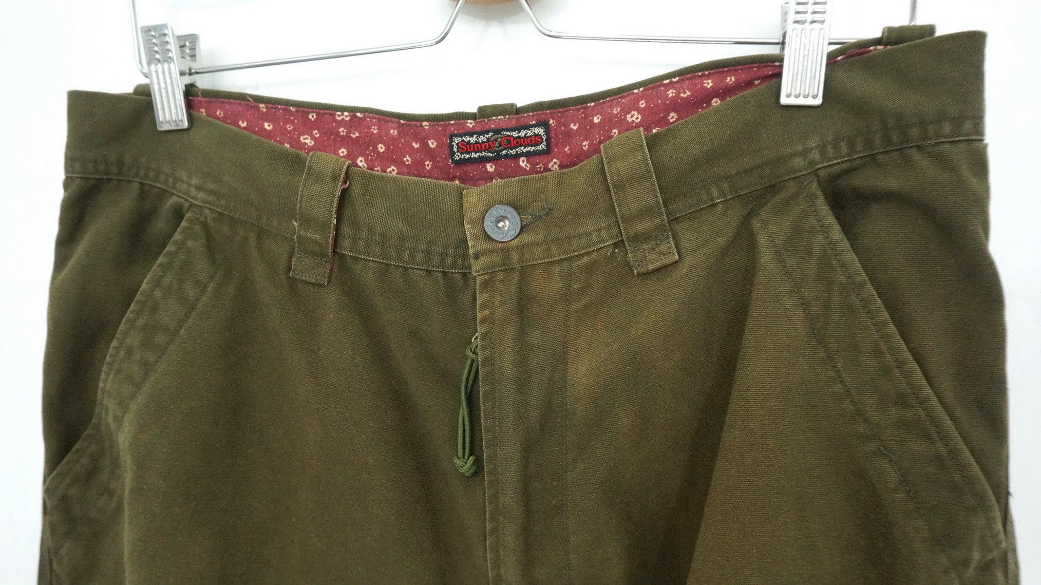 Japanese Brand 🔥🔥Vintage SUNNY CLOUD Sunfaded Heavy Cargo Pants Size US 32 / EU 48 - 10 Thumbnail