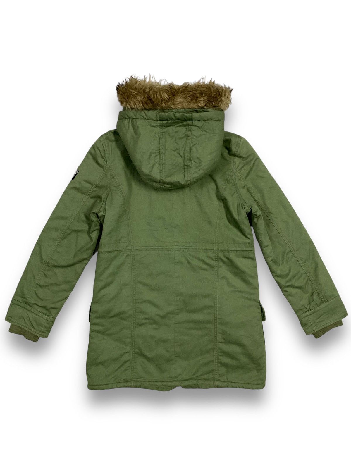 If Six Was Nine Japanese Brand Faux Fur Hooded Bondage Punk Parka Jacket Size US S / EU 44-46 / 1 - 2 Thumbnail