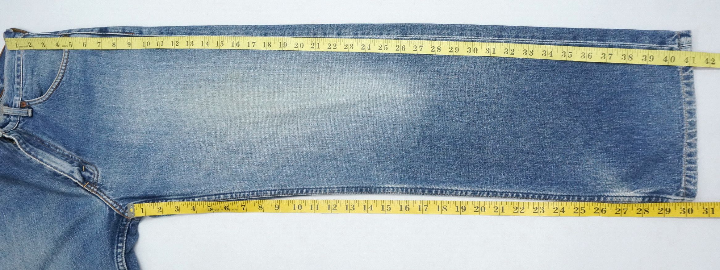Levi's Levi's 504 Japan Vintage 90s Midwash Jeans LF13 Size US 29 - 17 Thumbnail