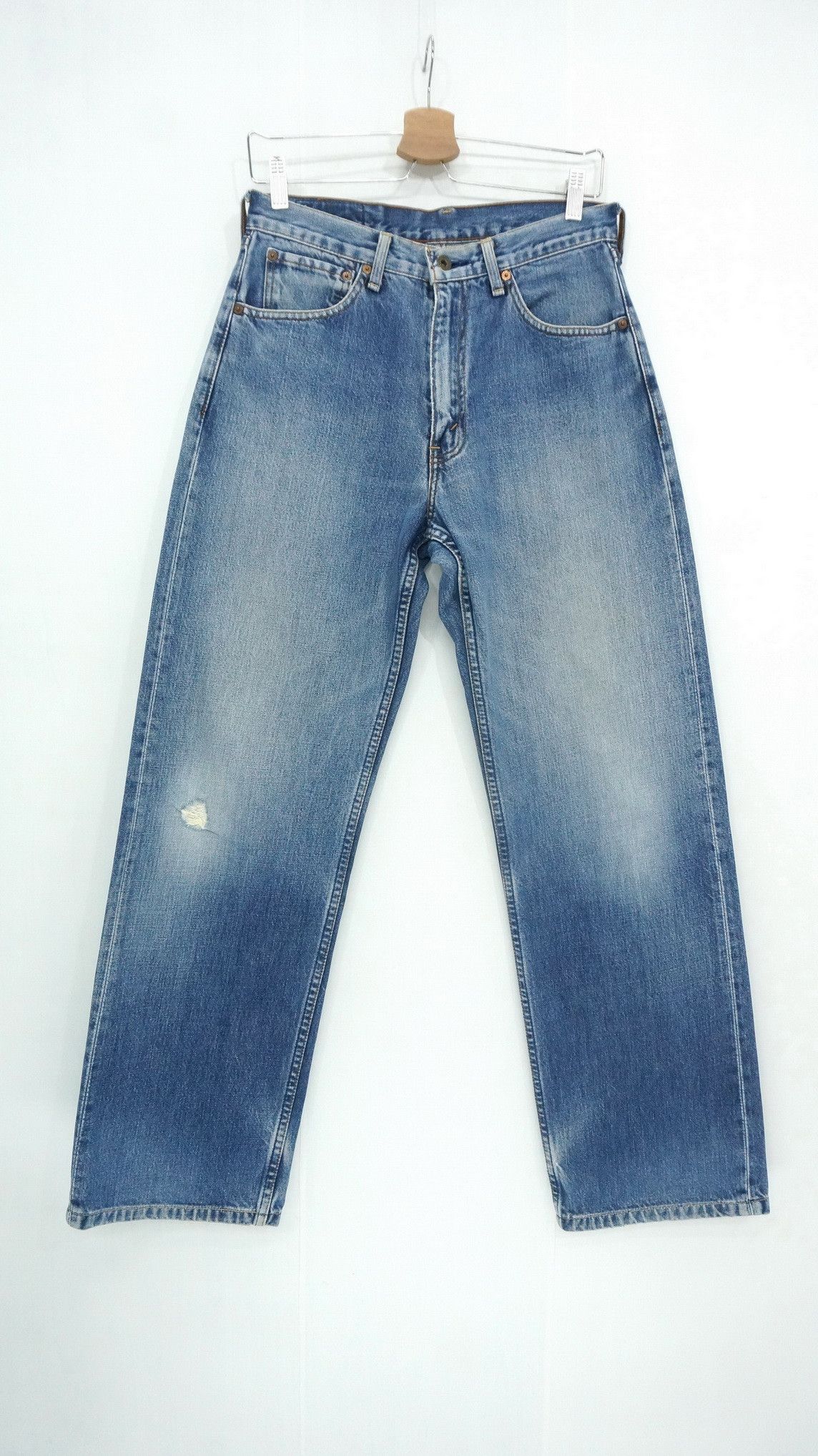 Levi's Levi's 504 Japan Vintage 90s Midwash Jeans LF13 Size US 29 - 1 Thumbnail
