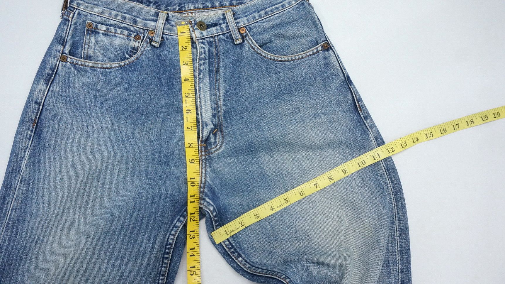 Levi's Levi's 504 Japan Vintage 90s Midwash Jeans LF13 Size US 29 - 16 Thumbnail