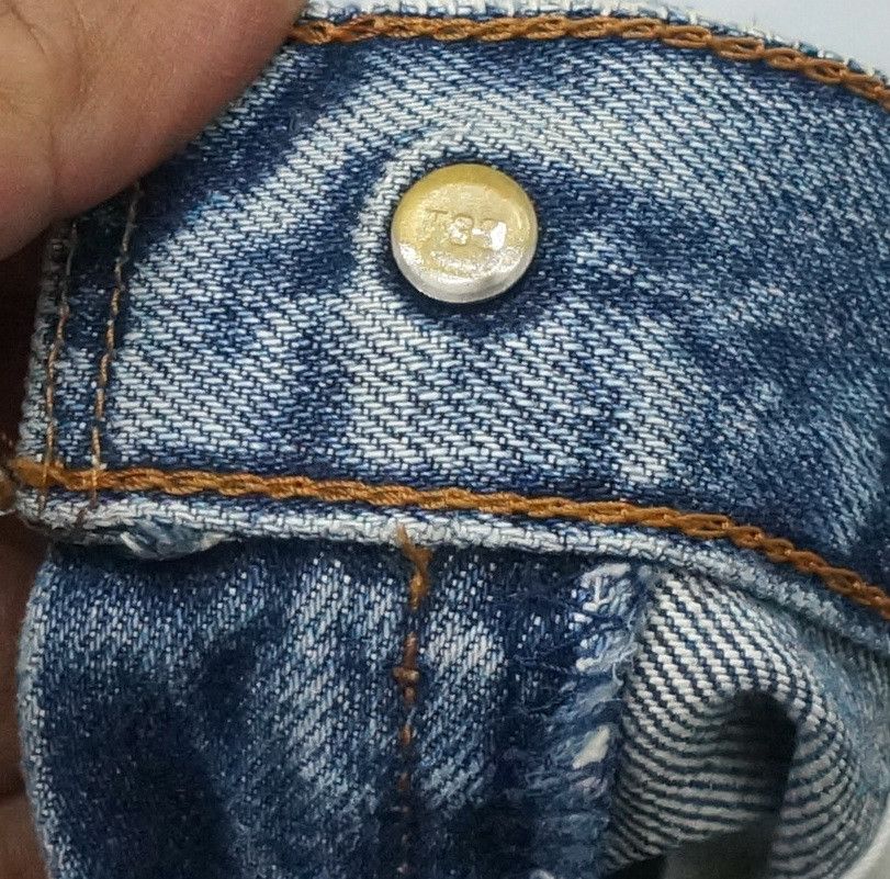 Levi's Levi's 504 Japan Vintage 90s Midwash Jeans LF13 Size US 29 - 23 Thumbnail