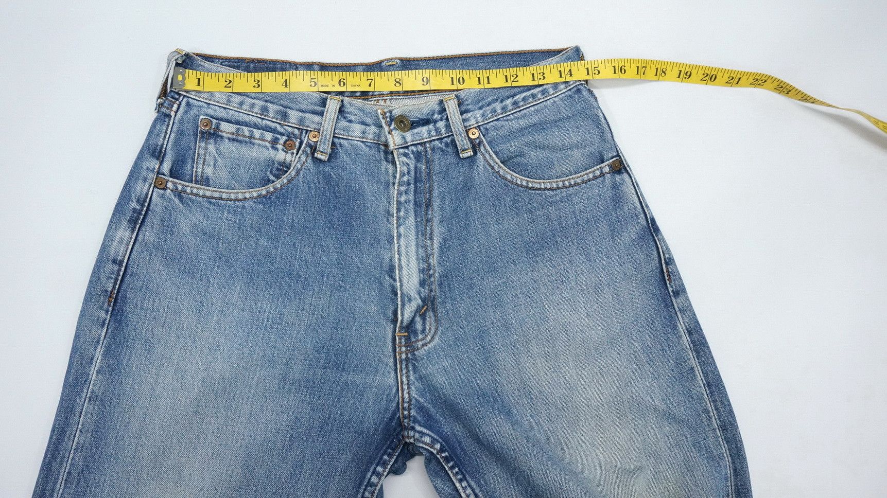 Levi's Levi's 504 Japan Vintage 90s Midwash Jeans LF13 Size US 29 - 15 Thumbnail