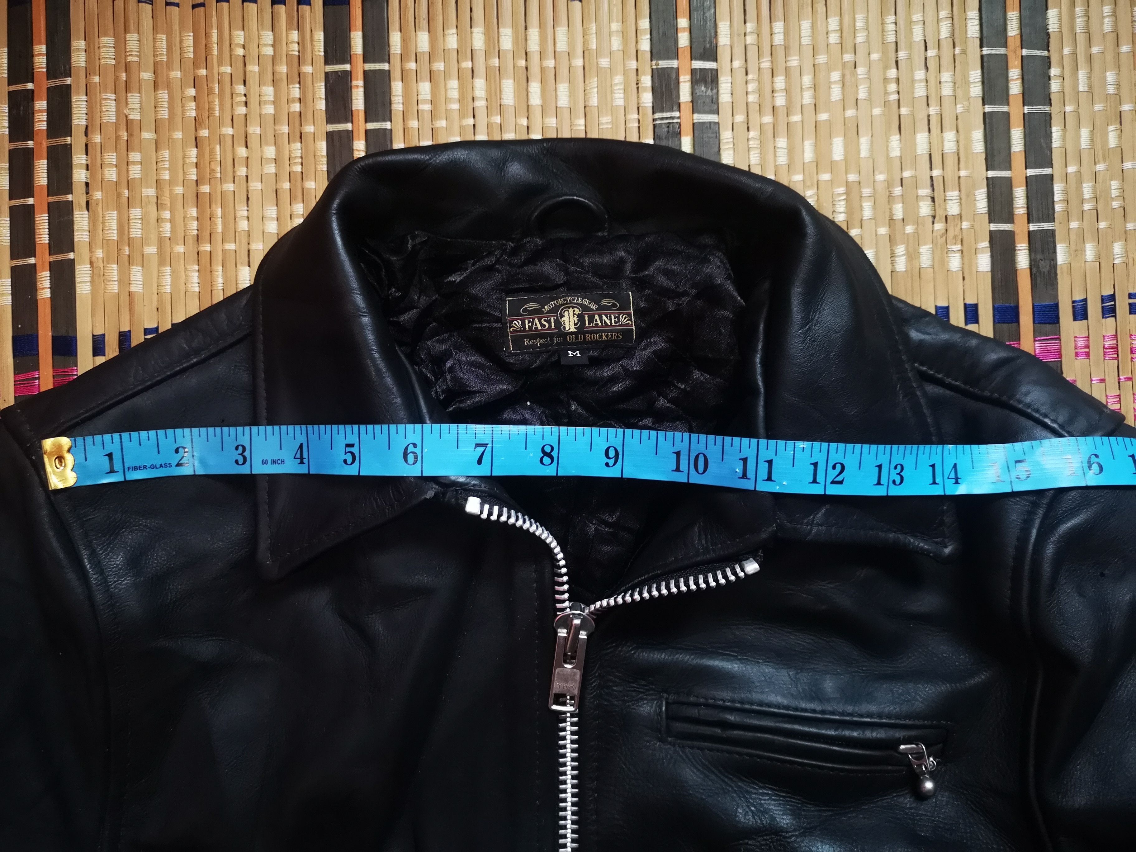 Japanese Brand Fast Lane Motorcycle Gear Leather Jacket Size US M / EU 48-50 / 2 - 15 Thumbnail