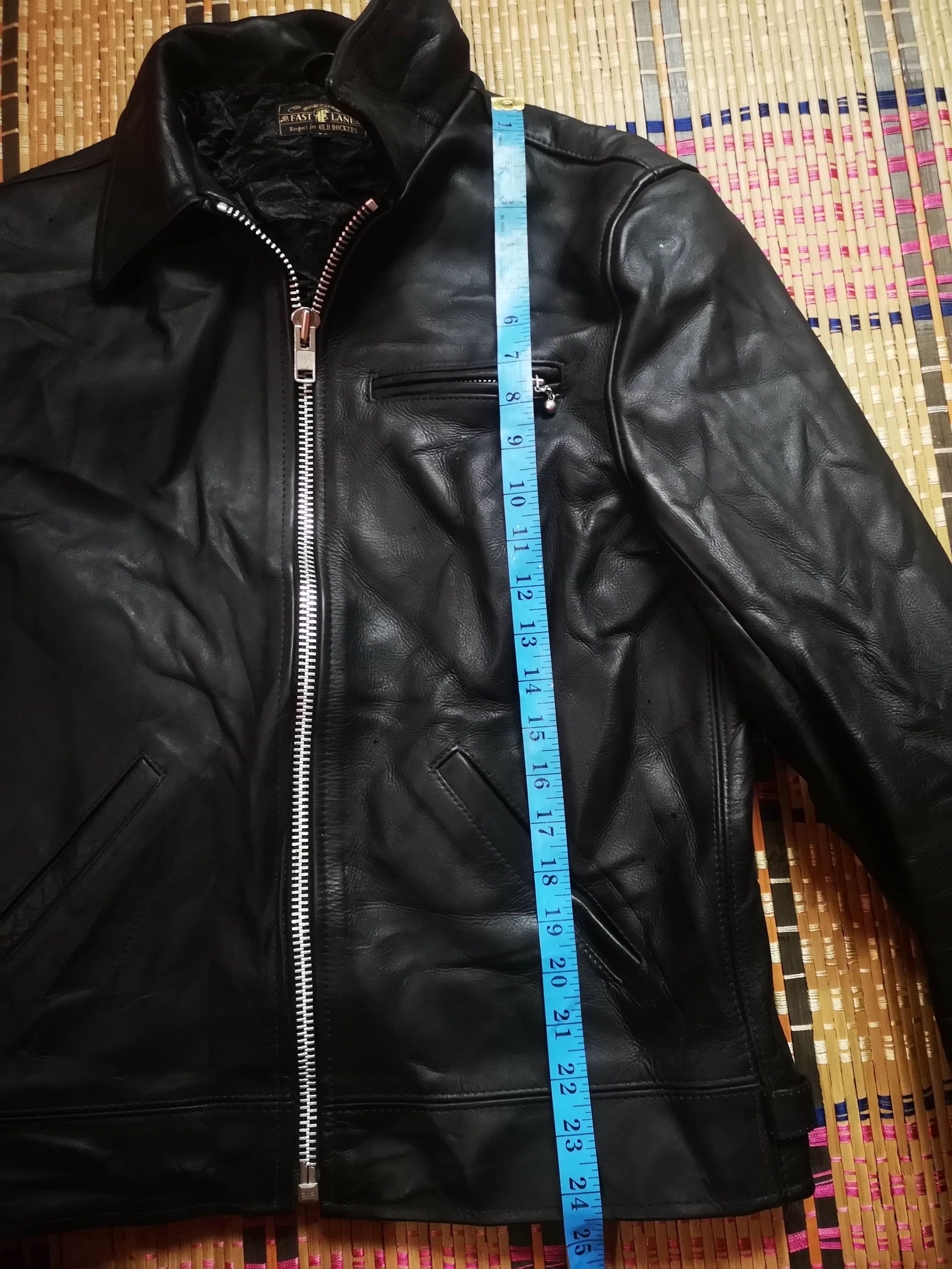 Japanese Brand Fast Lane Motorcycle Gear Leather Jacket Size US M / EU 48-50 / 2 - 13 Thumbnail