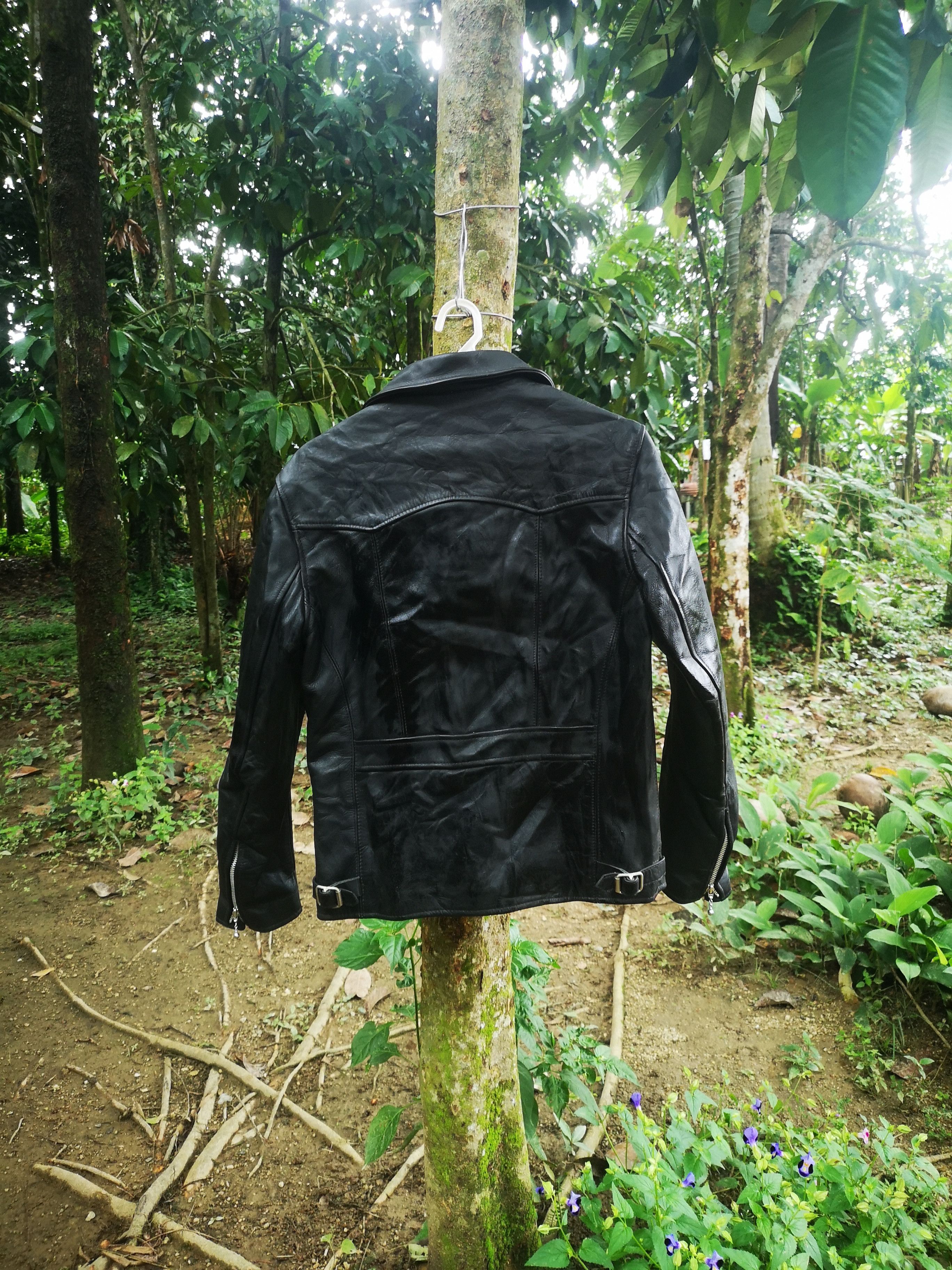 Japanese Brand Fast Lane Motorcycle Gear Leather Jacket Size US M / EU 48-50 / 2 - 2 Thumbnail