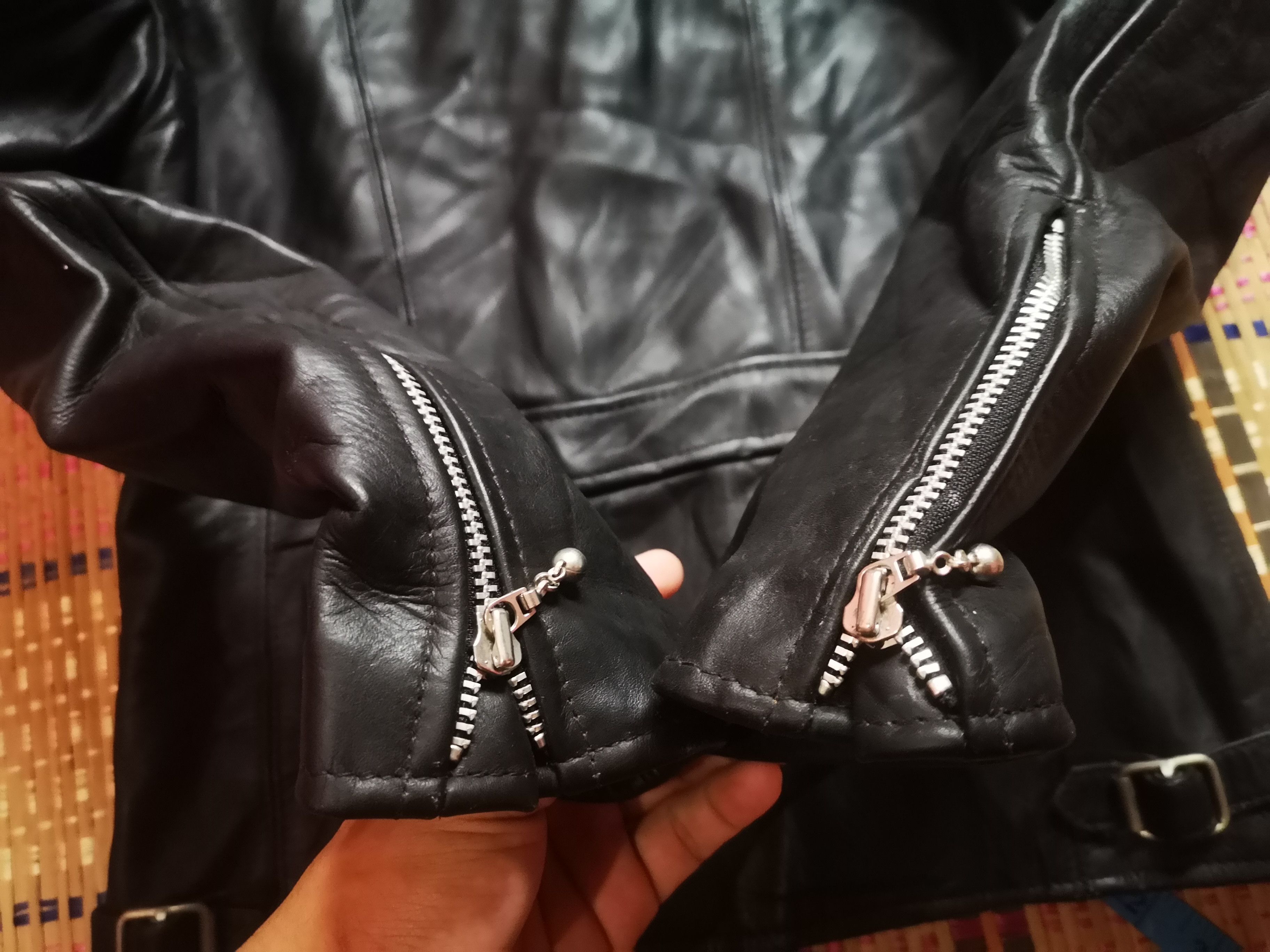 Japanese Brand Fast Lane Motorcycle Gear Leather Jacket Size US M / EU 48-50 / 2 - 11 Thumbnail