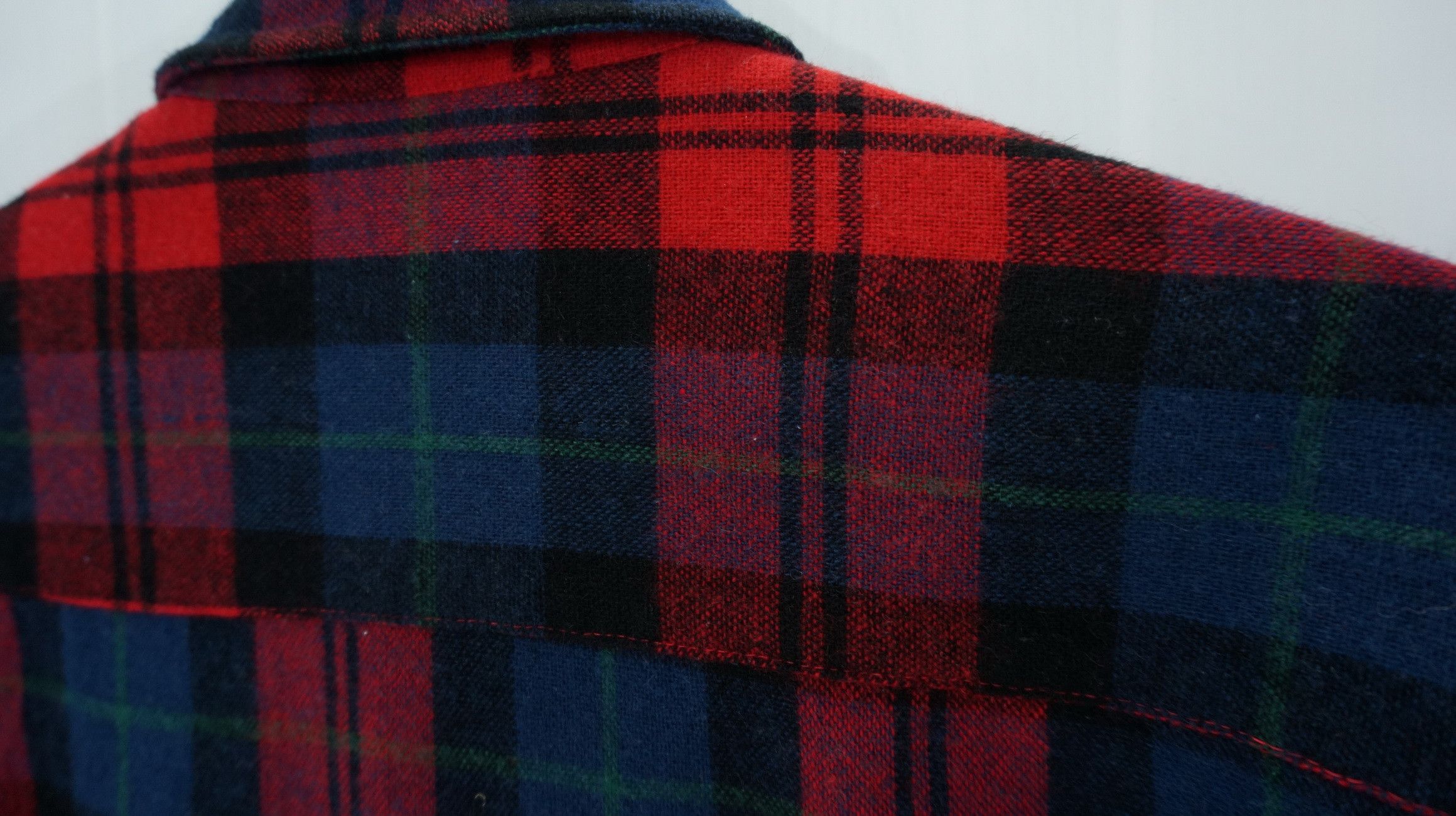 Flannel Vintage FIELDMASTER Tartan Plaid Wool Acrylic Flannel Size US XL / EU 56 / 4 - 9 Thumbnail