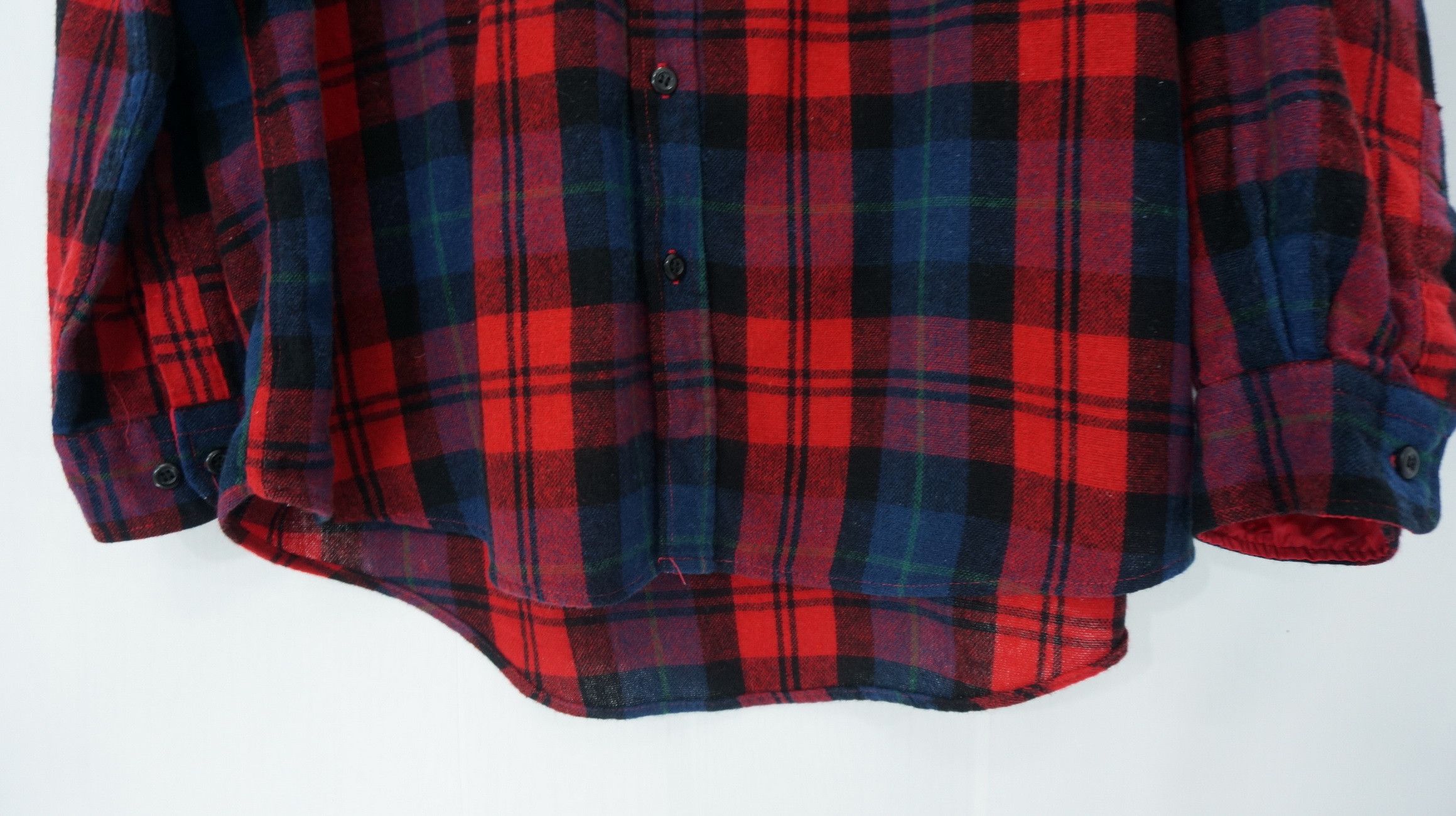 Flannel Vintage FIELDMASTER Tartan Plaid Wool Acrylic Flannel Size US XL / EU 56 / 4 - 7 Thumbnail