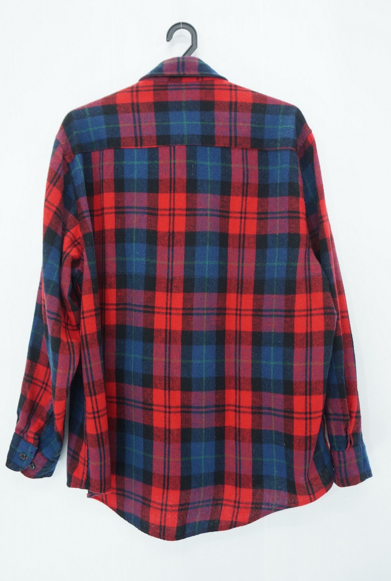 Flannel Vintage FIELDMASTER Tartan Plaid Wool Acrylic Flannel Size US XL / EU 56 / 4 - 2 Thumbnail