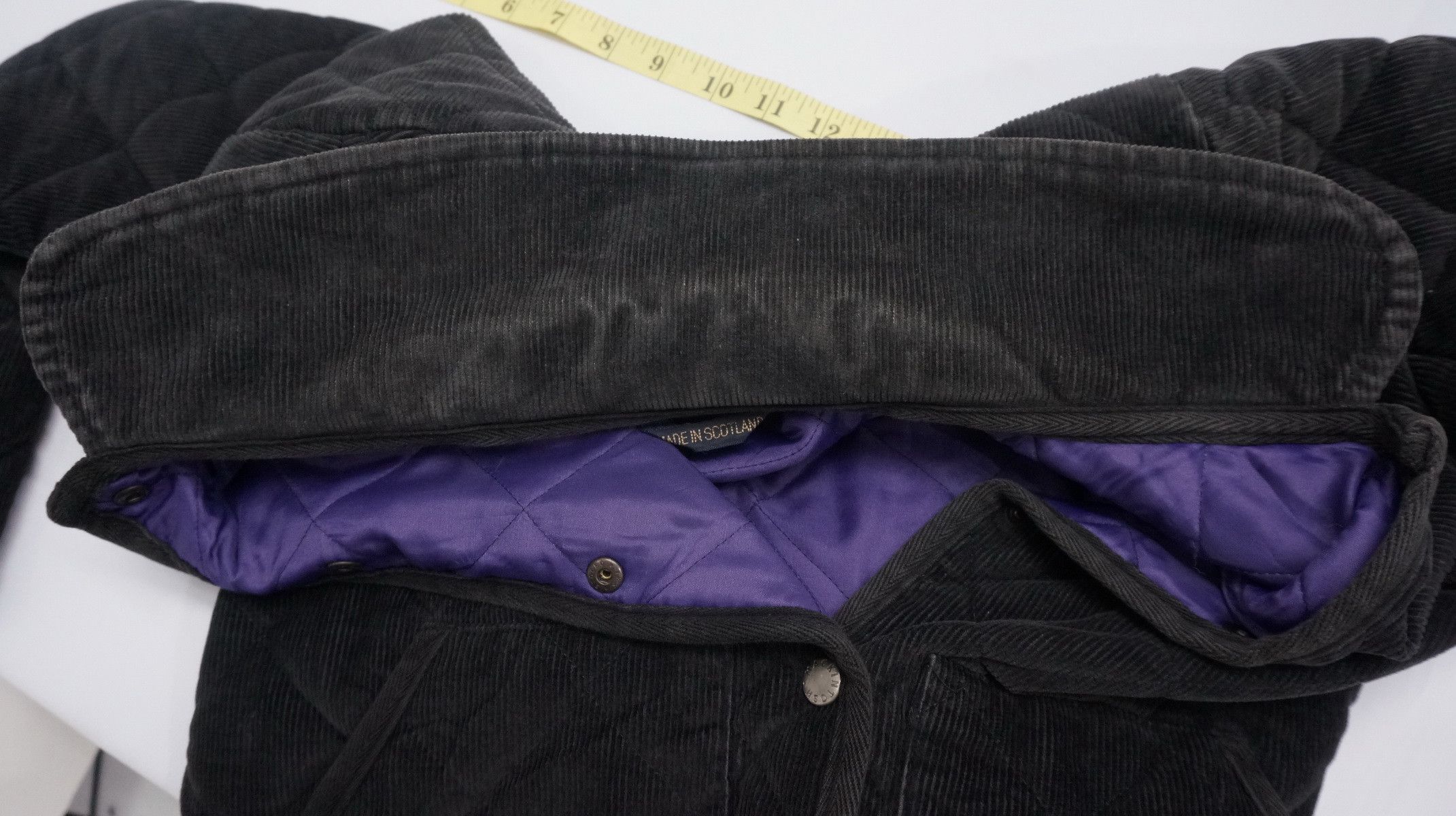 Mackintosh × SHIPS × Vintage MACKINTOSH x SHIPS Vtg Worn Out Faded Quilted Jacket Size US XXS / EU 40 - 19 Thumbnail