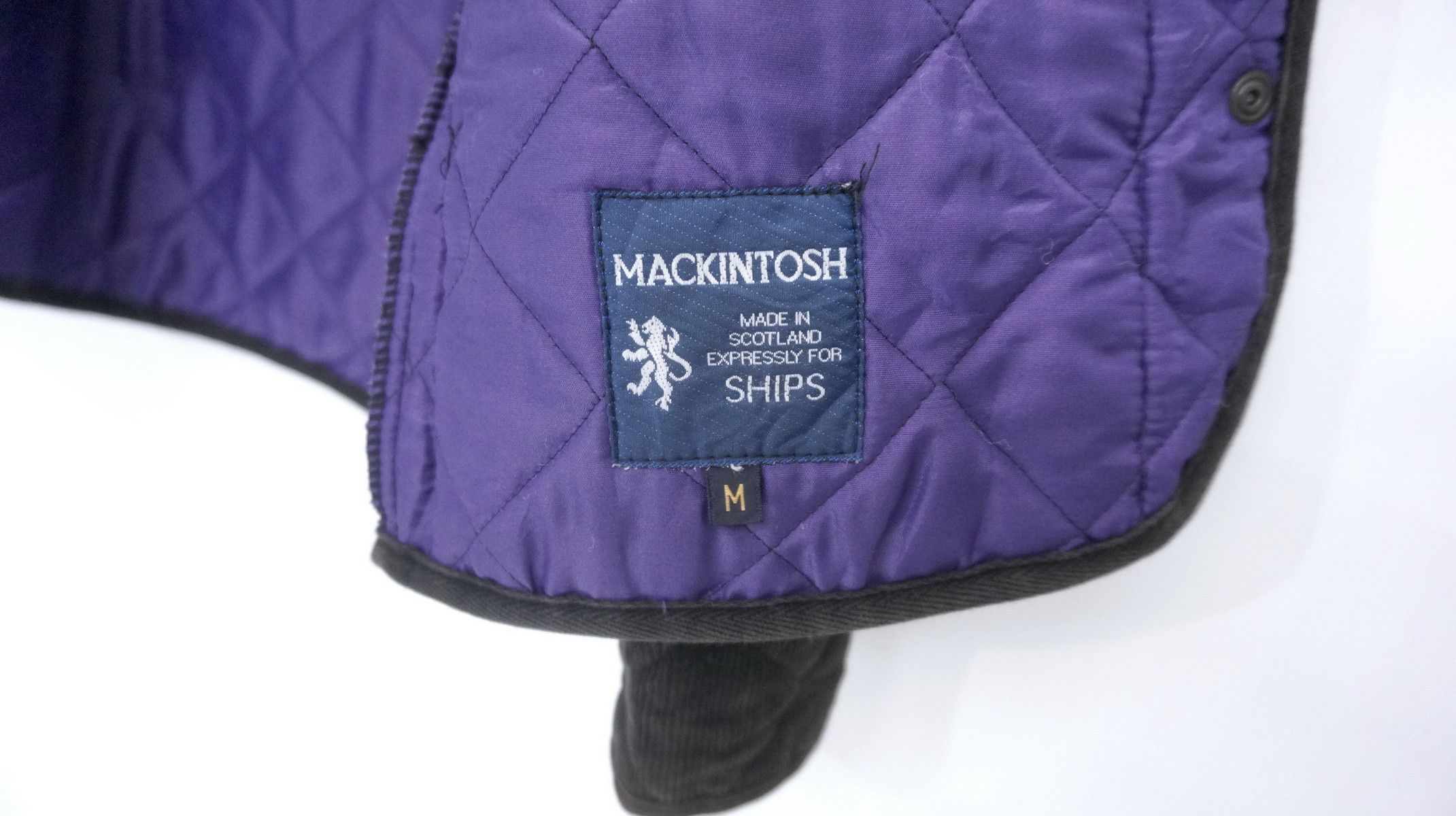 Mackintosh × SHIPS × Vintage MACKINTOSH x SHIPS Vtg Worn Out Faded Quilted Jacket Size US XXS / EU 40 - 7 Thumbnail