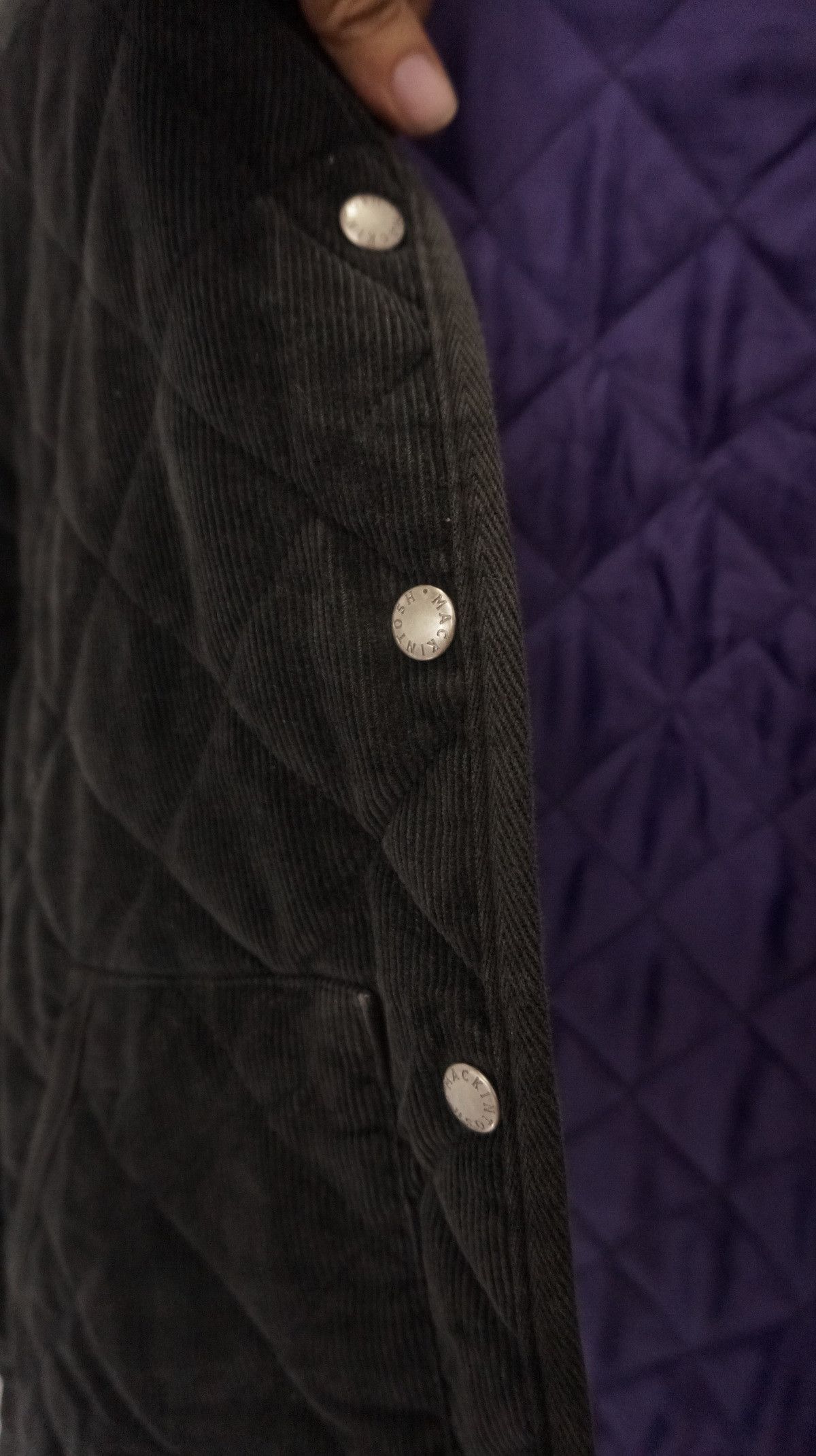 Mackintosh × SHIPS × Vintage MACKINTOSH x SHIPS Vtg Worn Out Faded Quilted Jacket Size US XXS / EU 40 - 11 Thumbnail