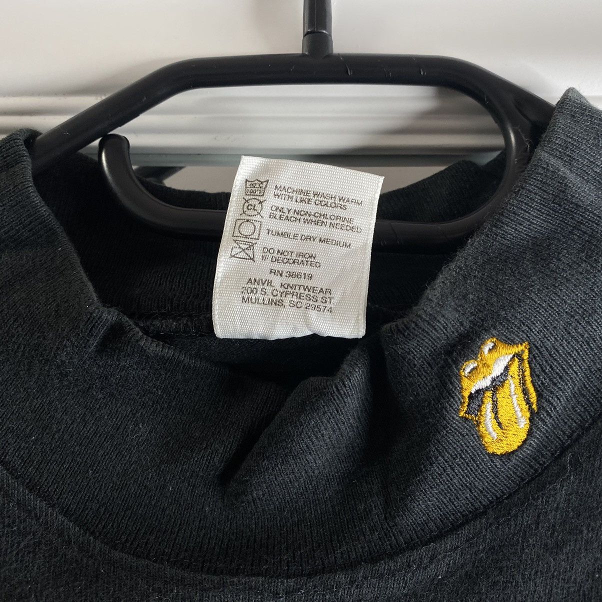 Band Tees RARE 90s THE ROLLING STONES GOLD LOGO HEAVY LONGSLEEVE TEE Size US L / EU 52-54 / 3 - 5 Thumbnail