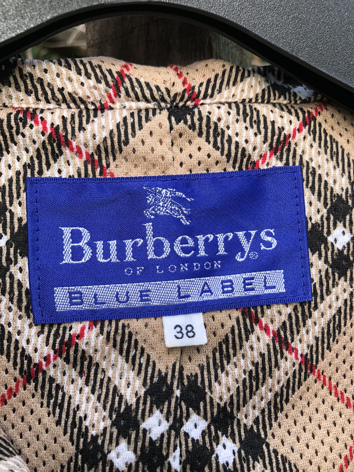 Burberry Vintage Burberrys Blue Label Vest Hoodie Size US XS / EU 42 / 0 - 12 Thumbnail