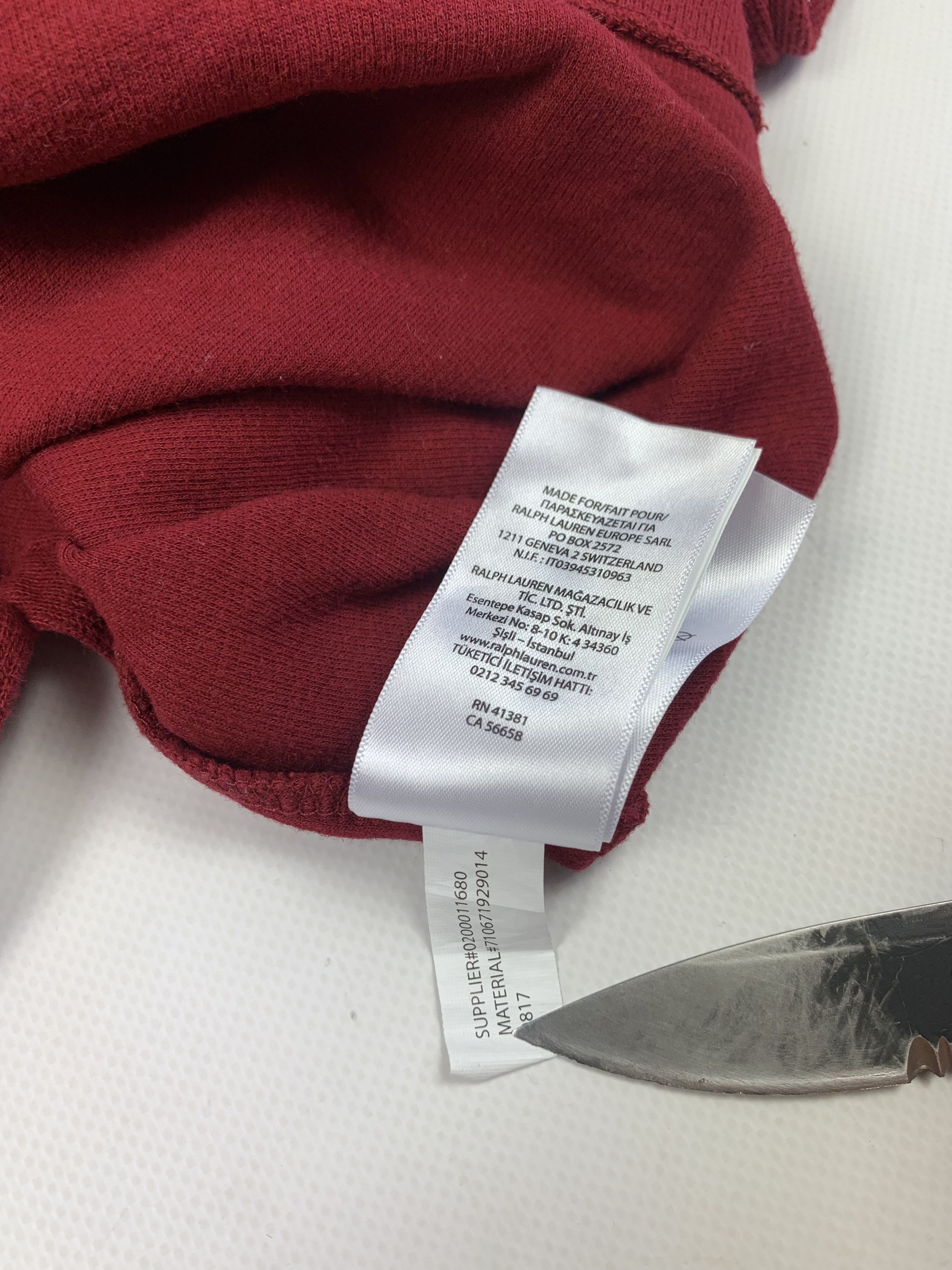 Polo Ralph Lauren Polo by Ralph Lauren 1/4 zip sweater pullover burgundy Size US XXL / EU 58 / 5 - 7 Thumbnail