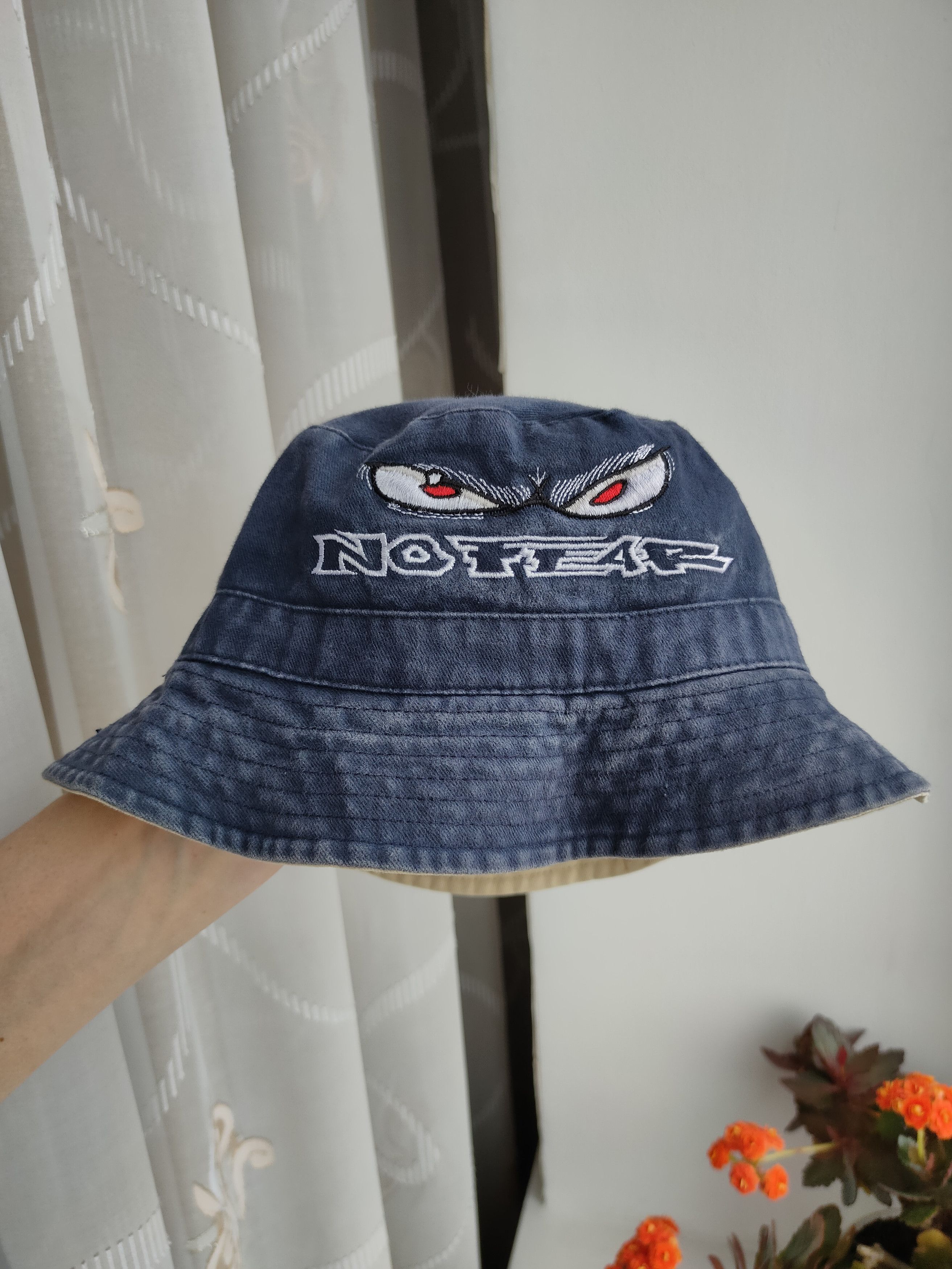 No Fear No fear vintage double sided bucket hat cap teenage 53-56 Size ONE SIZE - 5 Thumbnail