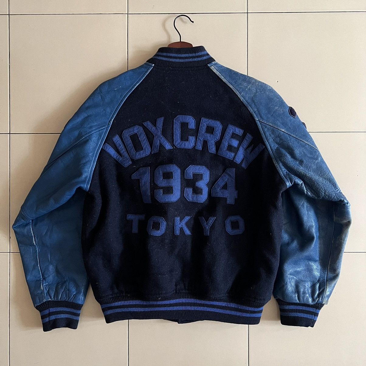 Vintage 💥last drop💥Vintage Varsity Jacket VOXCREW 1934 TOKYO Size US M / EU 48-50 / 2 - 2 Thumbnail