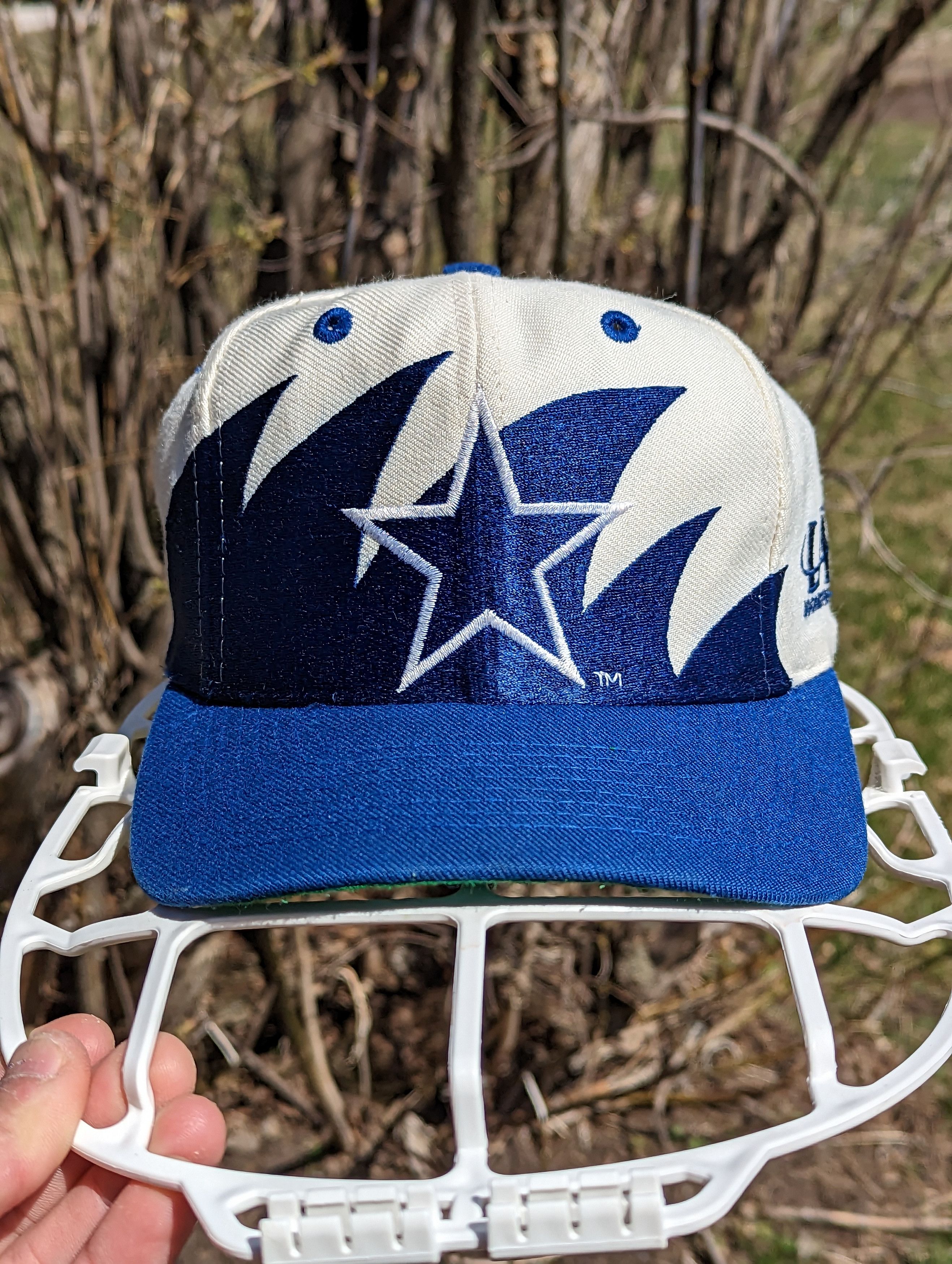 Logo Athletic × NFL × Vintage Vintage Shark Tooth Dallas Cowboys Logo Athletic Hat Size ONE SIZE - 4 Thumbnail