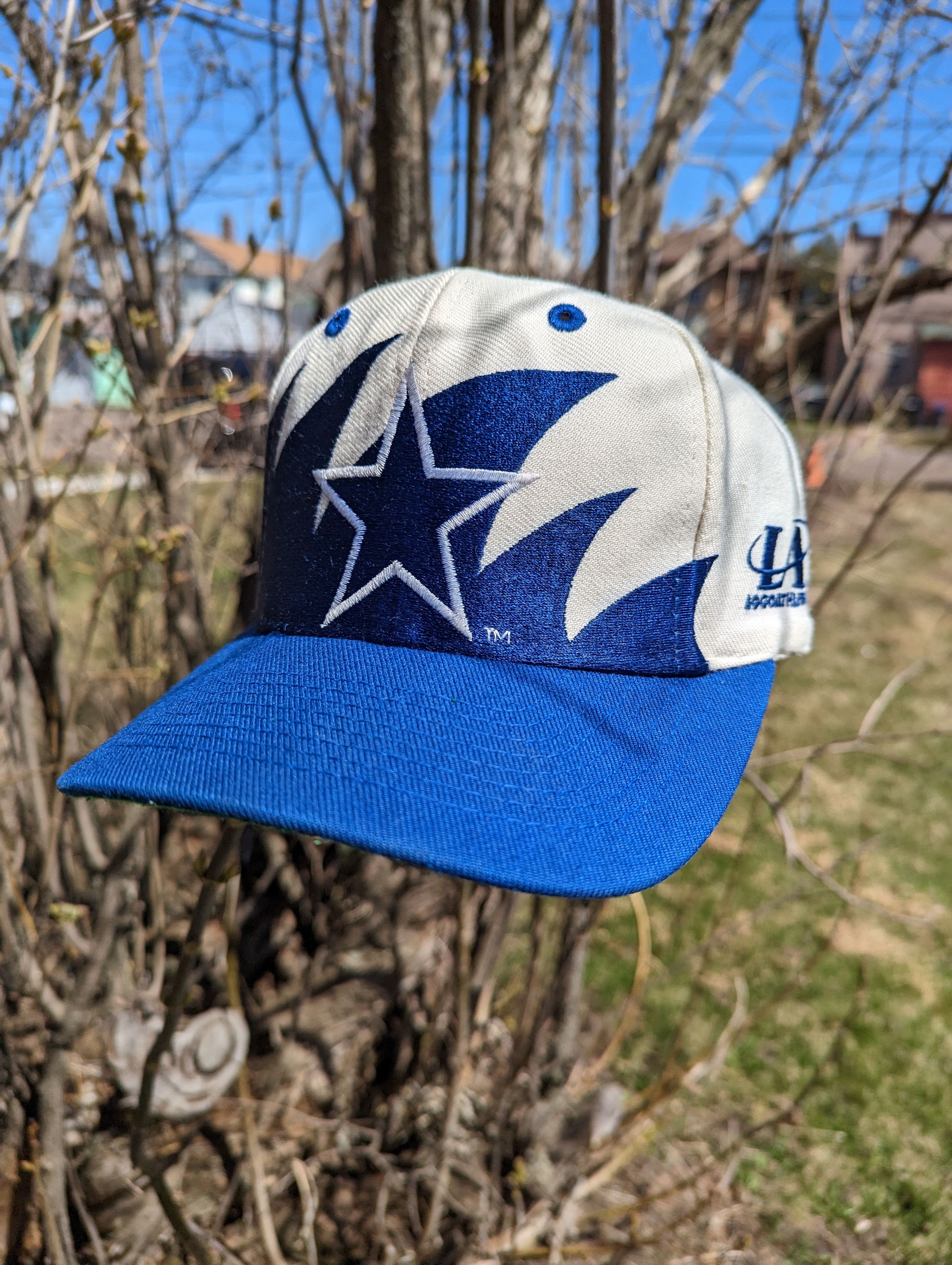 Logo Athletic × NFL × Vintage Vintage Shark Tooth Dallas Cowboys Logo Athletic Hat Size ONE SIZE - 3 Thumbnail