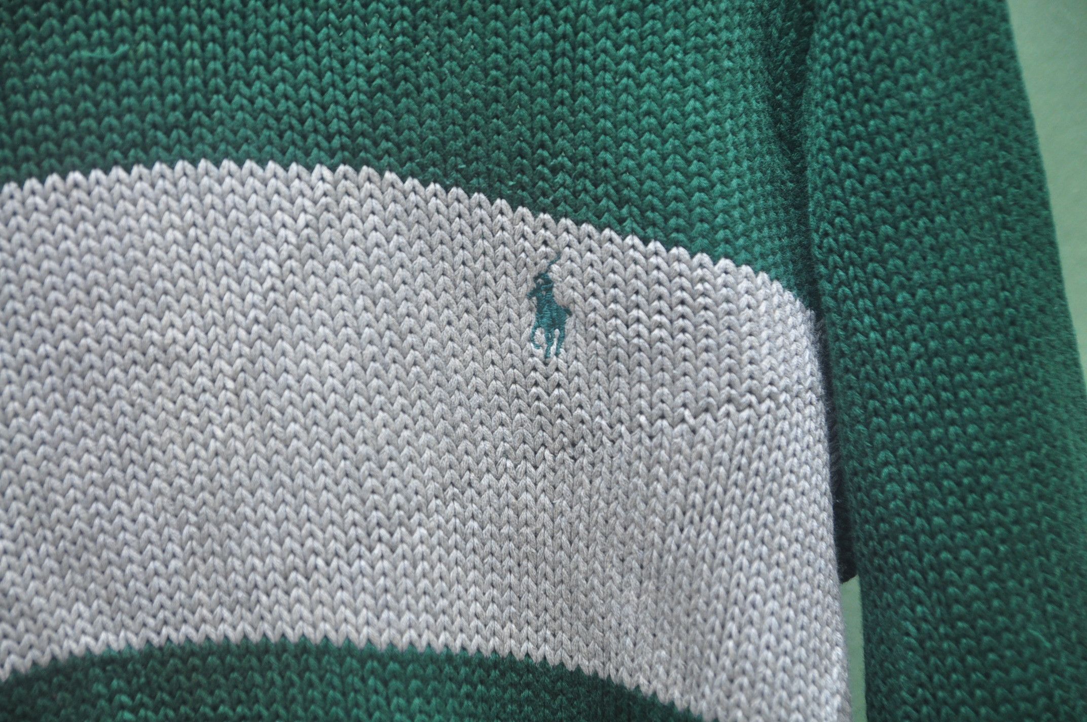 Polo Ralph Lauren Vintage Polo Ralph Lauren Knit 90s Stadium Long Sleeve Shirt Size US S / EU 44-46 / 1 - 3 Thumbnail
