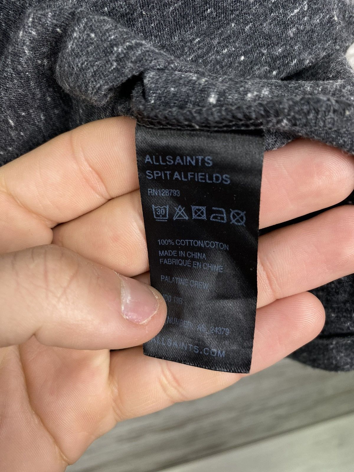 Allsaints × Japanese Brand Mens AllSaints T Shirt SS tee streetwear all saints luxury Size US S / EU 44-46 / 1 - 5 Thumbnail