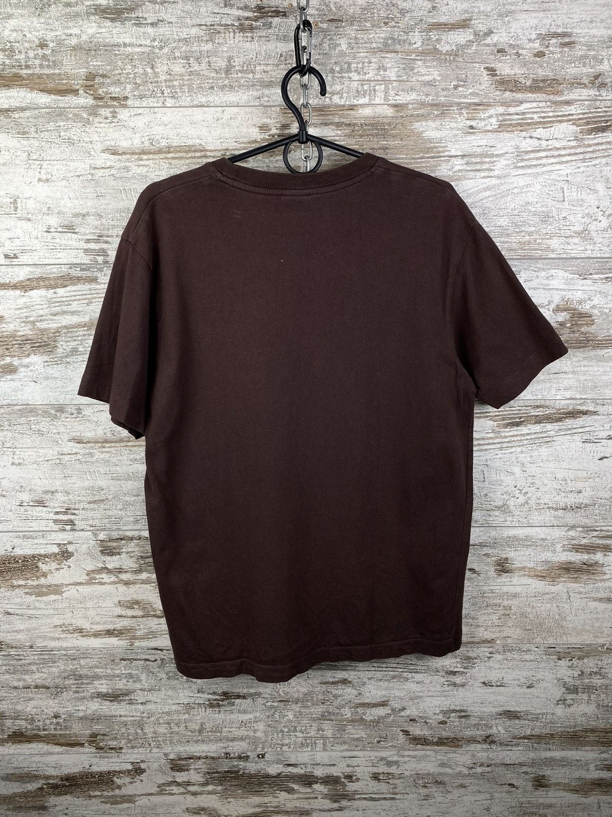 Nike Mens Vintage Nike brown T Shirt streetwear y2k tee swoosh Size US L / EU 52-54 / 3 - 14 Thumbnail