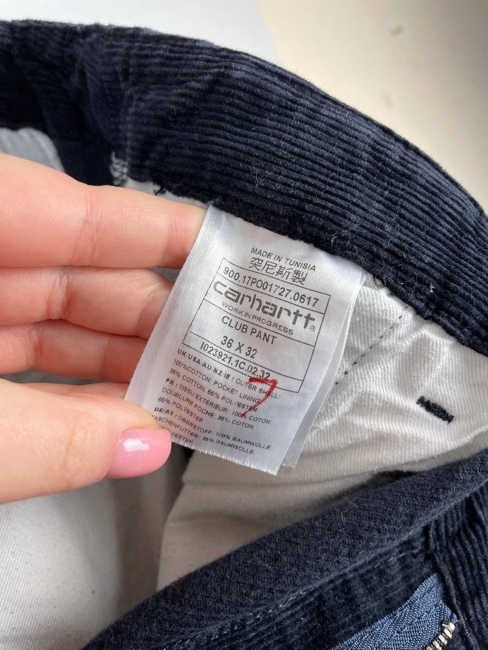 Vintage Carhartt WIP vintage denim pants size 36/32 Size US 36 / EU 52 - 3 Thumbnail