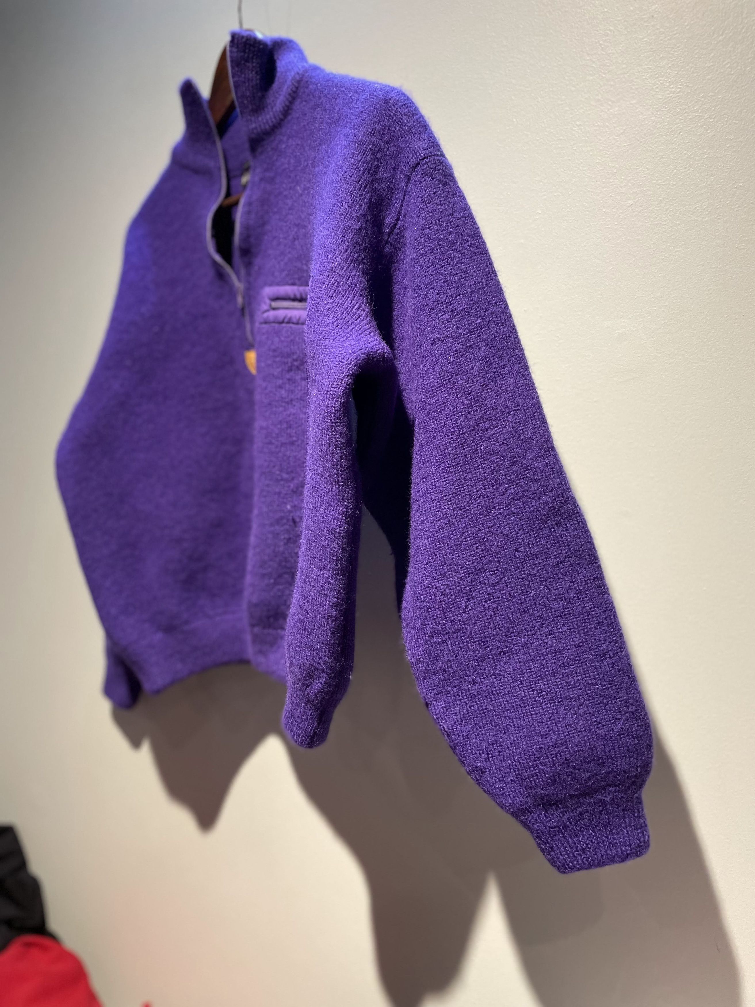 Vintage Patagonia Wool Bomber Sweater - Womens Medium