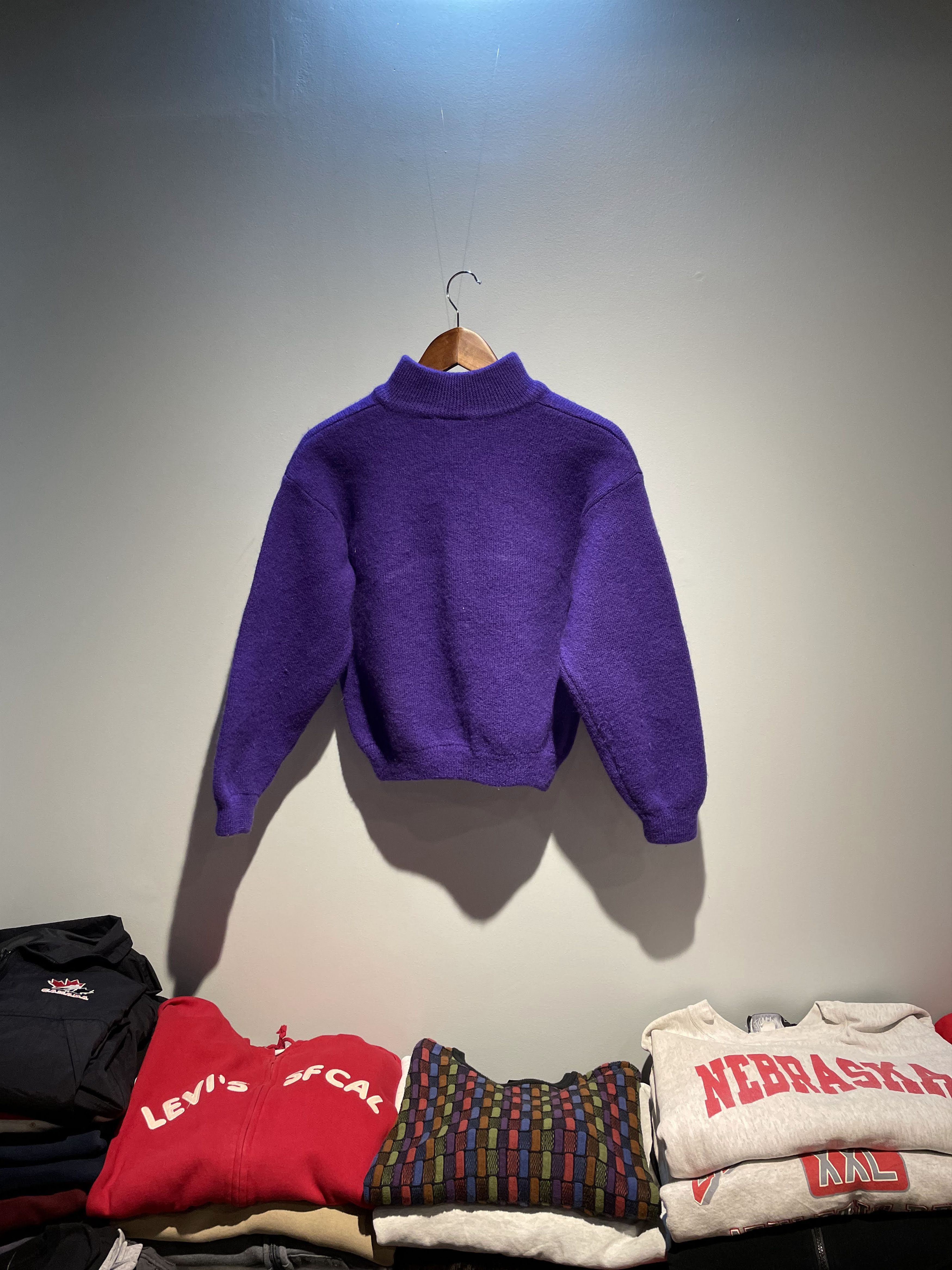 Vintage Patagonia Wool Bomber Sweater - Womens Medium