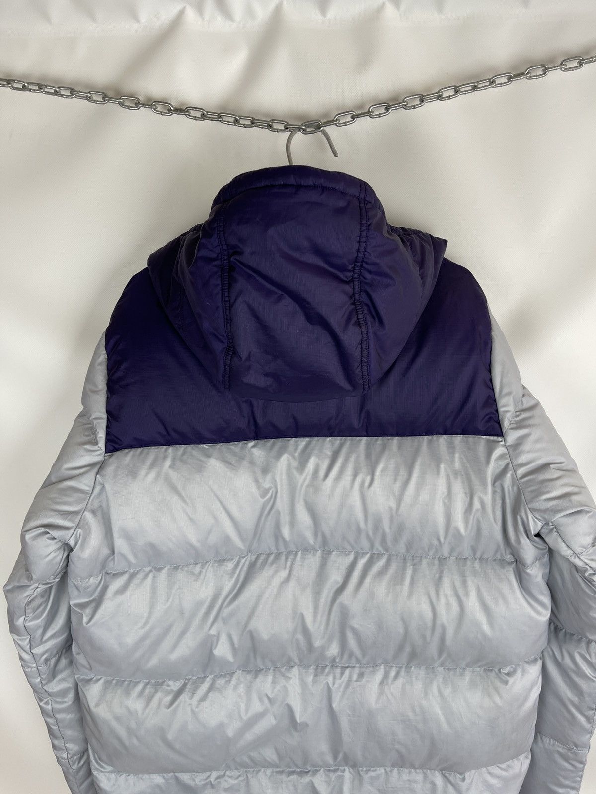 Nike Nike 550 down jacket athletic dept. purpl grey puffer quilt Size US M / EU 48-50 / 2 - 17 Thumbnail