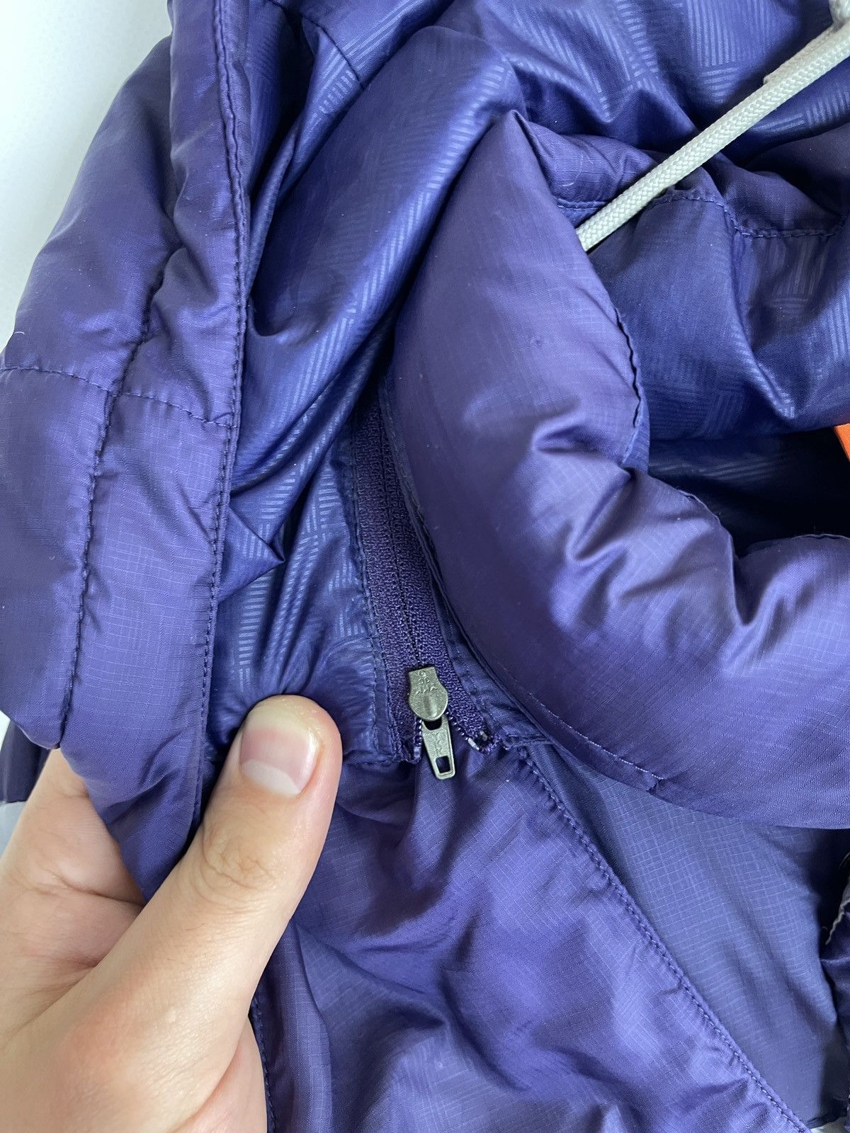 Nike Nike 550 down jacket athletic dept. purpl grey puffer quilt Size US M / EU 48-50 / 2 - 14 Thumbnail