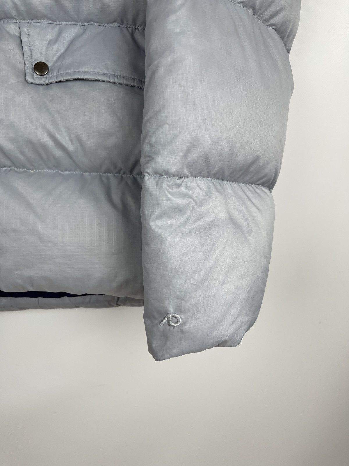 Nike Nike 550 down jacket athletic dept. purpl grey puffer quilt Size US M / EU 48-50 / 2 - 4 Thumbnail