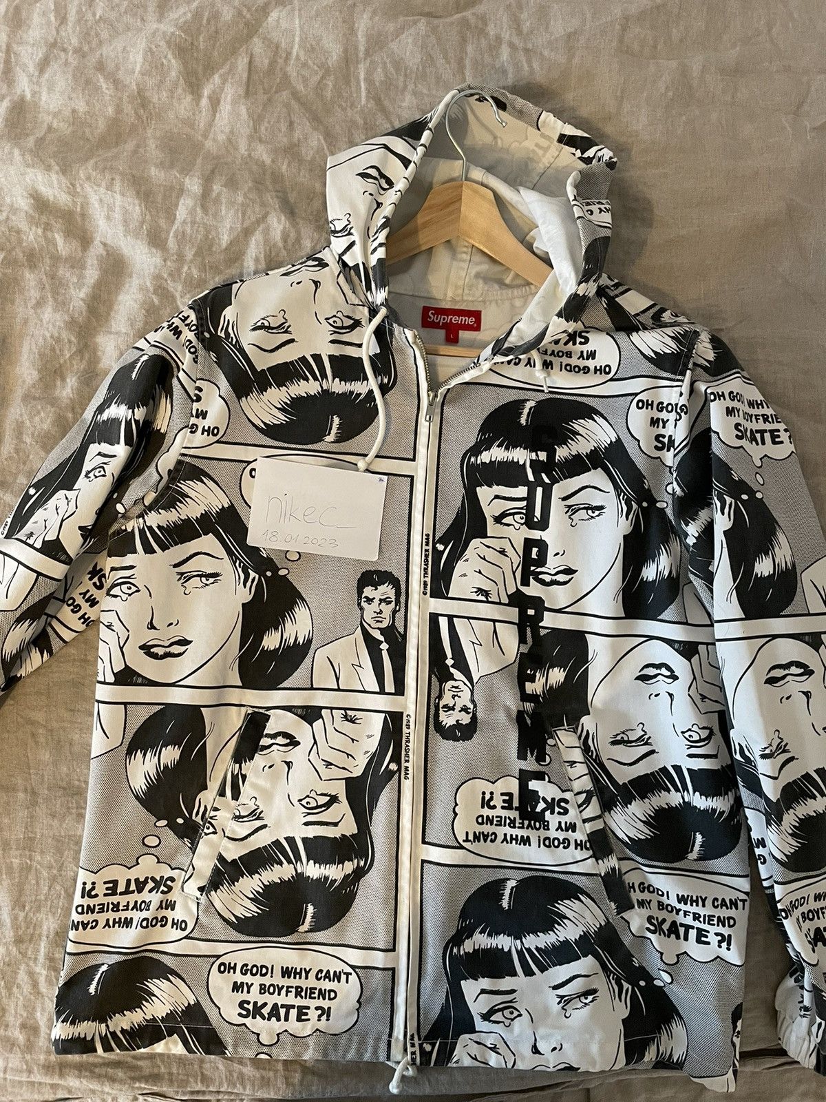 Supreme thrasher boyfriend clearance jacket